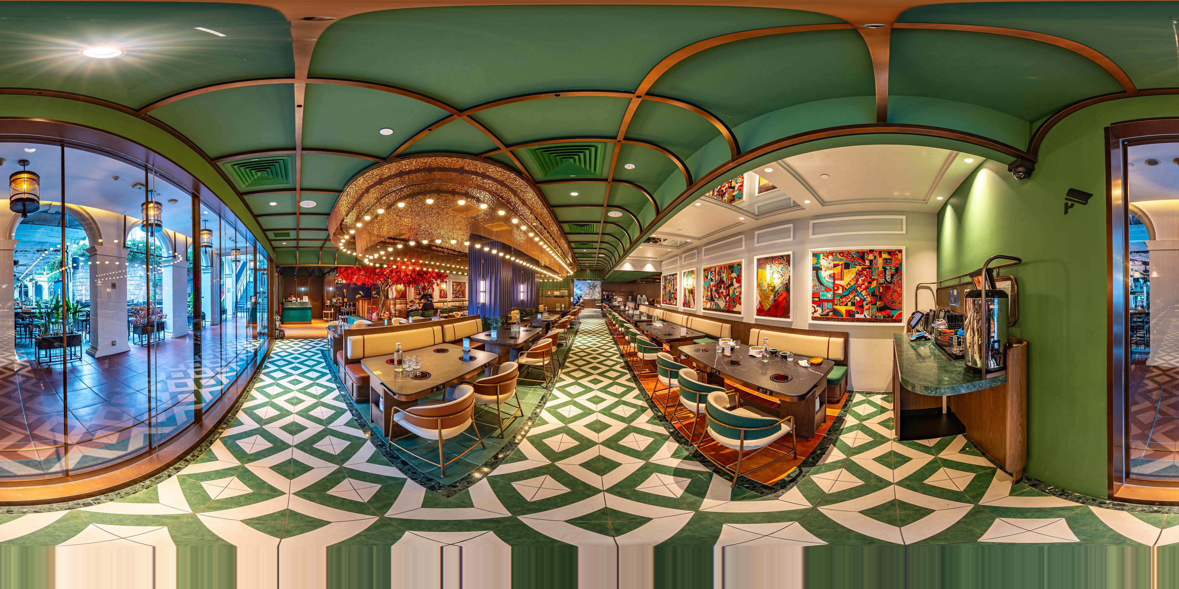 Artistic Modern Hot Pot Dining