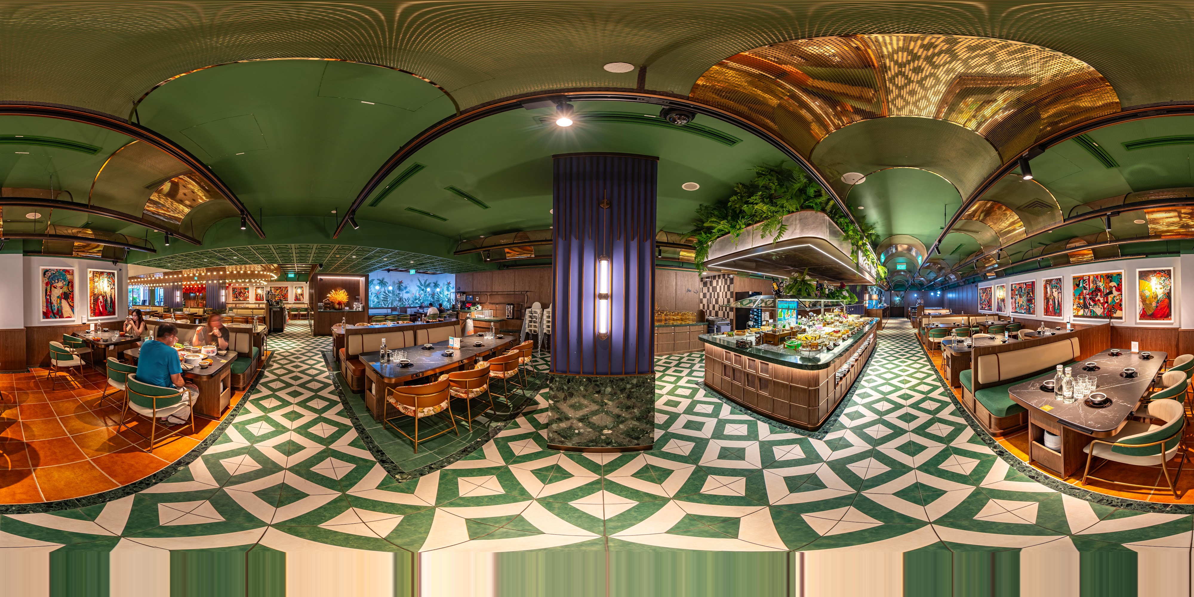 Upscale Dining Interior Design