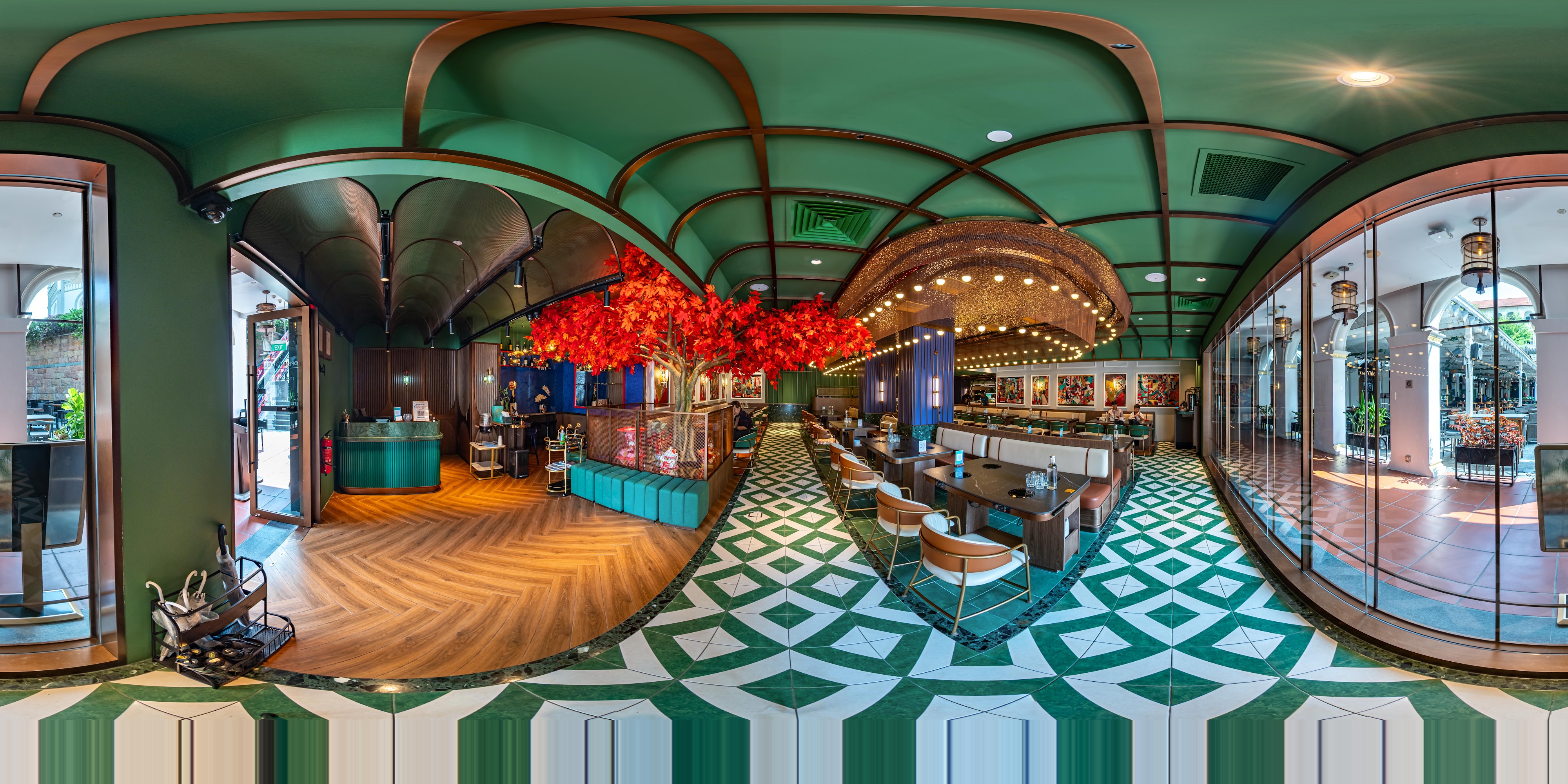 Modern Elegant Dining Interior