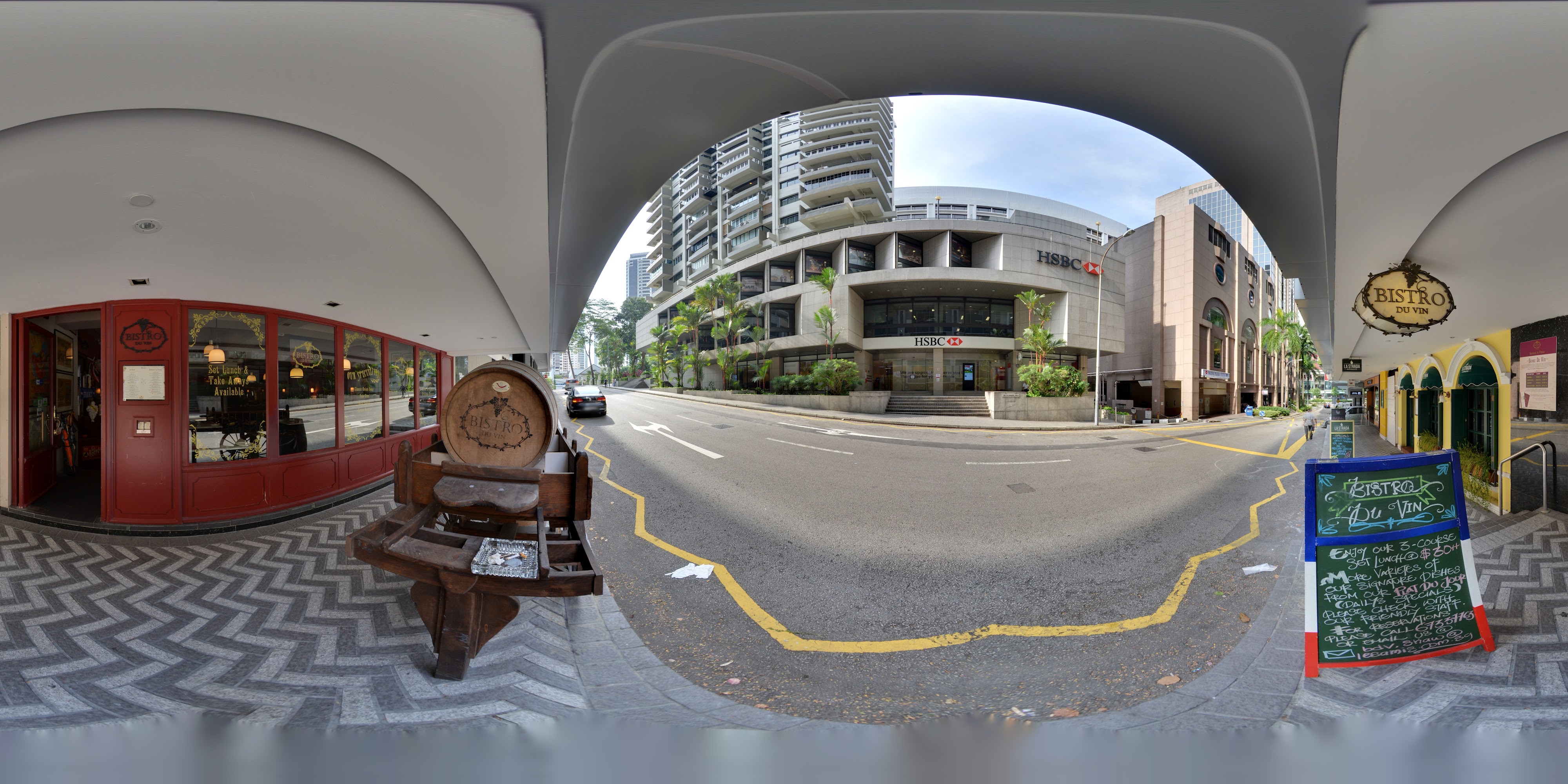 Urbana Restaurant Street Corner