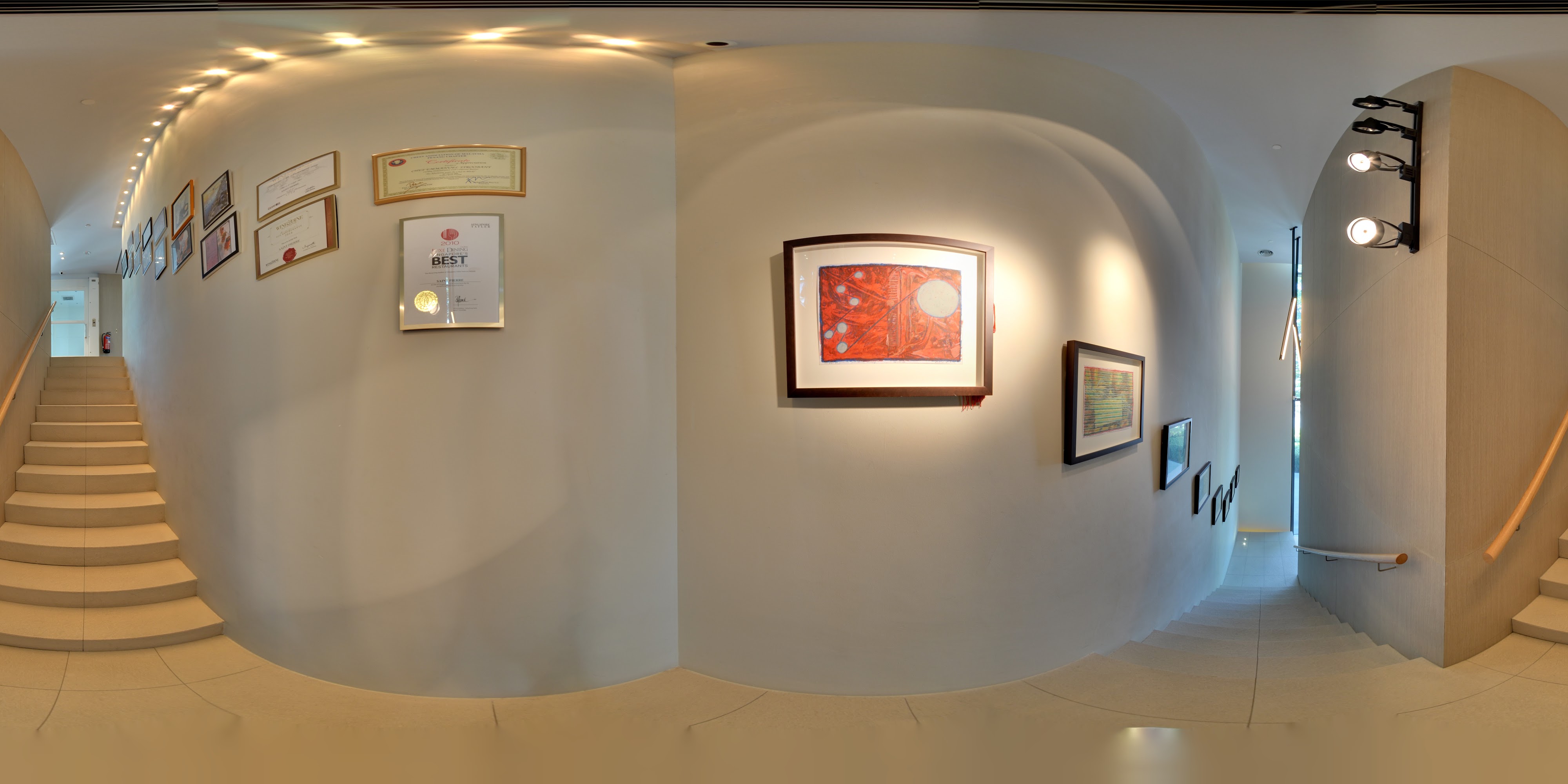 Art and Award Display Corridor