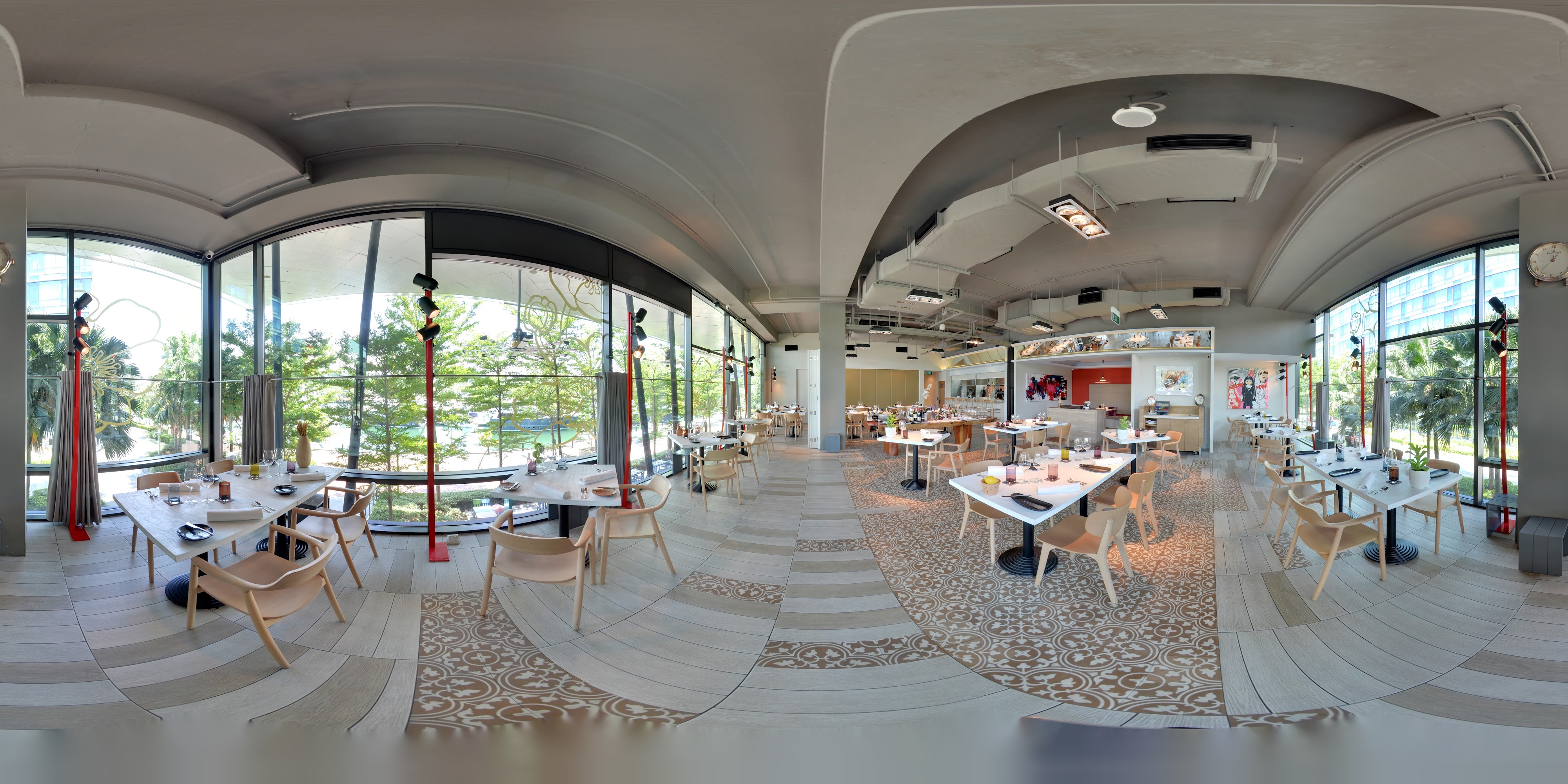 Rustic Modern Dining Interior