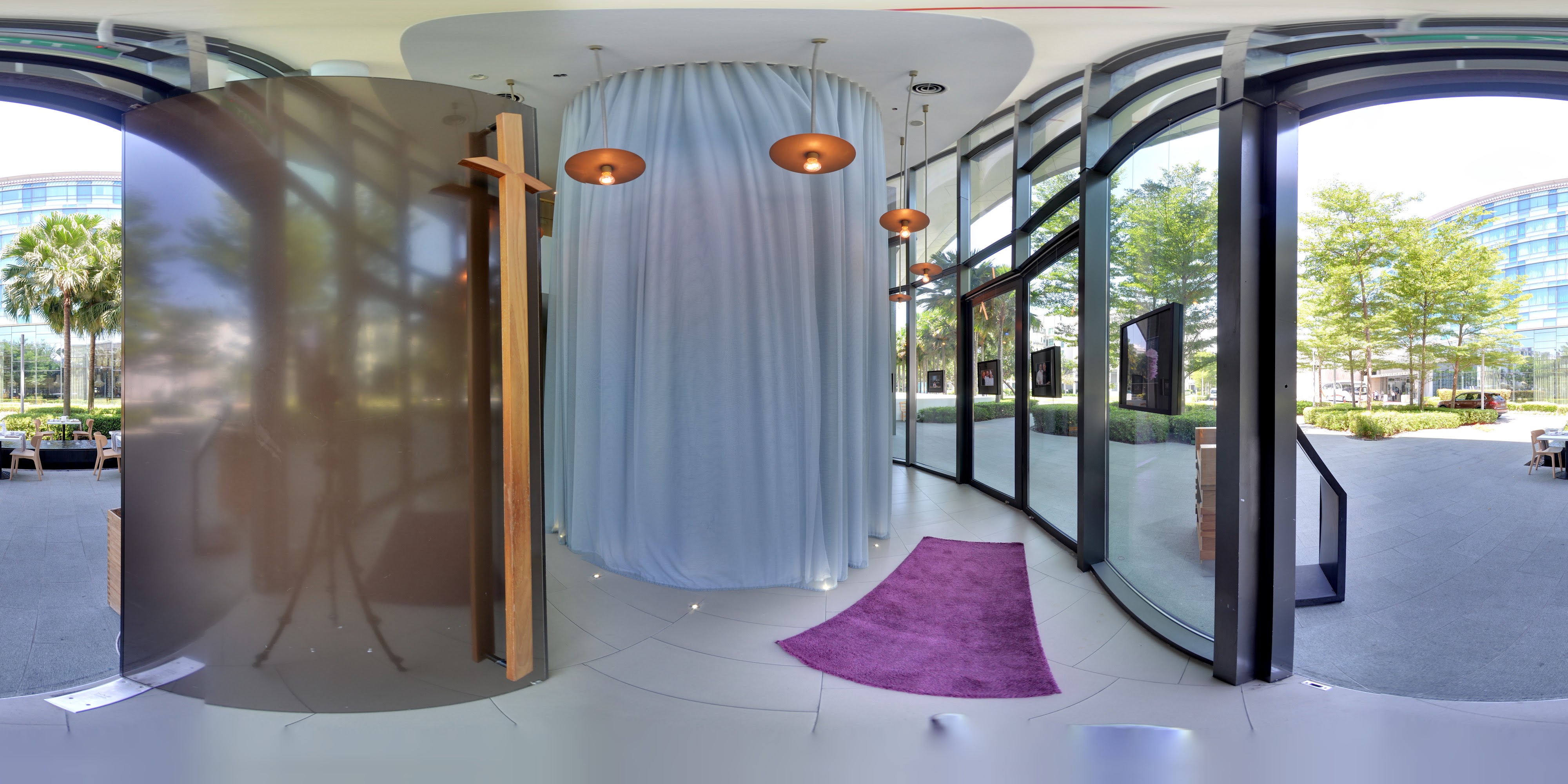 Modern Chapel Interior

Or

Contemporary Chapel Design
