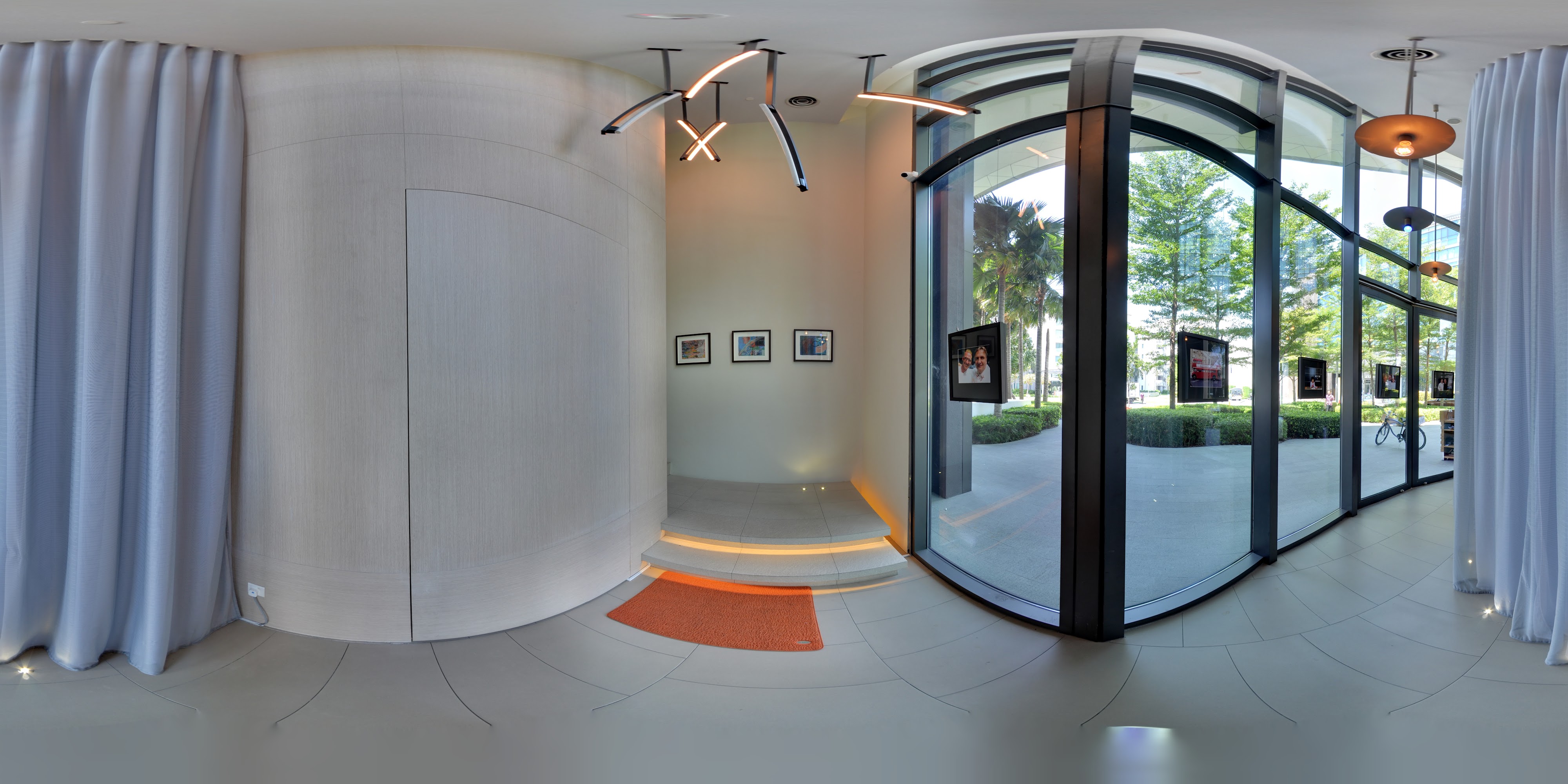 Modern Minimalist Art Gallery