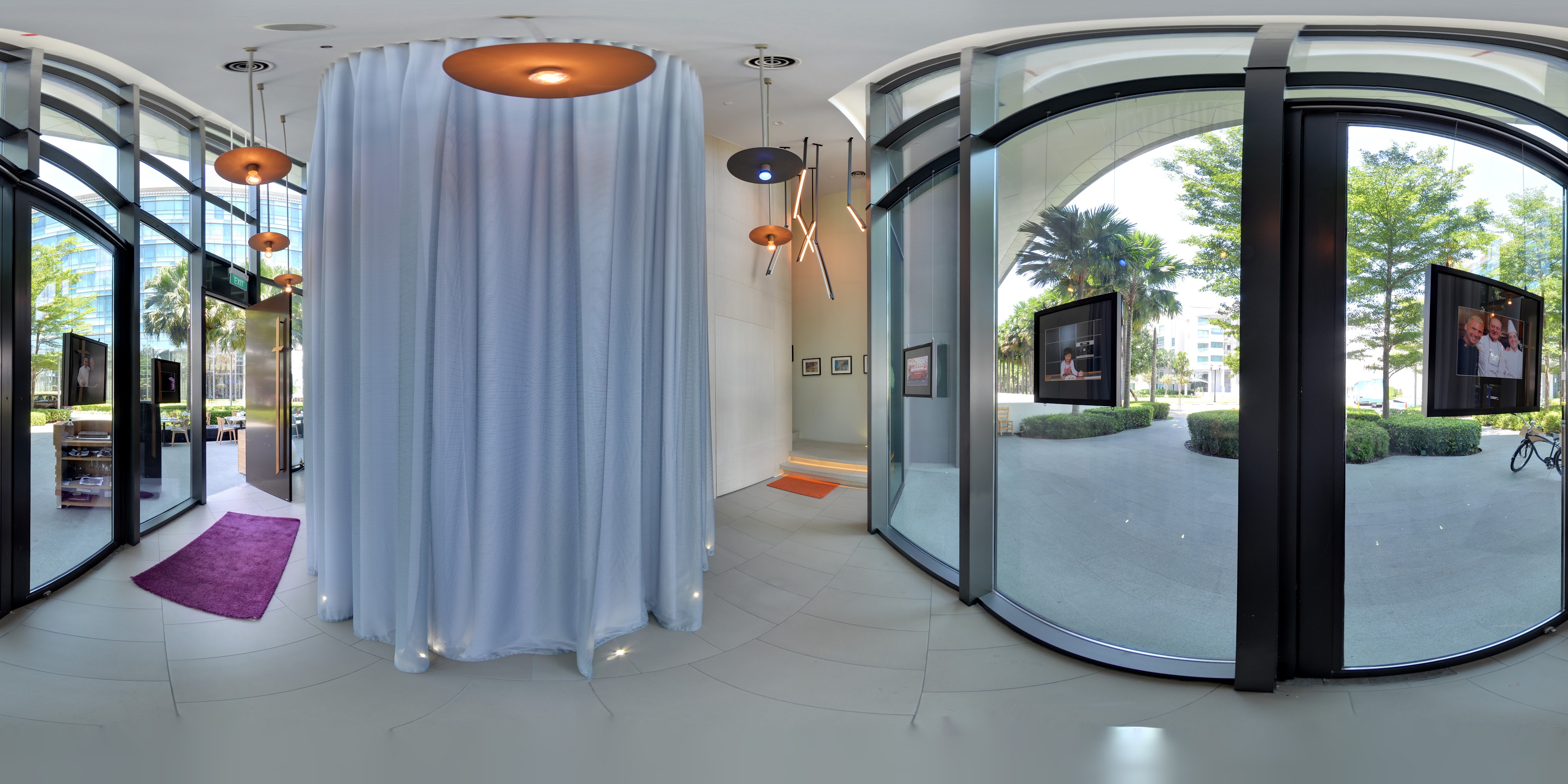 Elegant Modern Interior Corridor