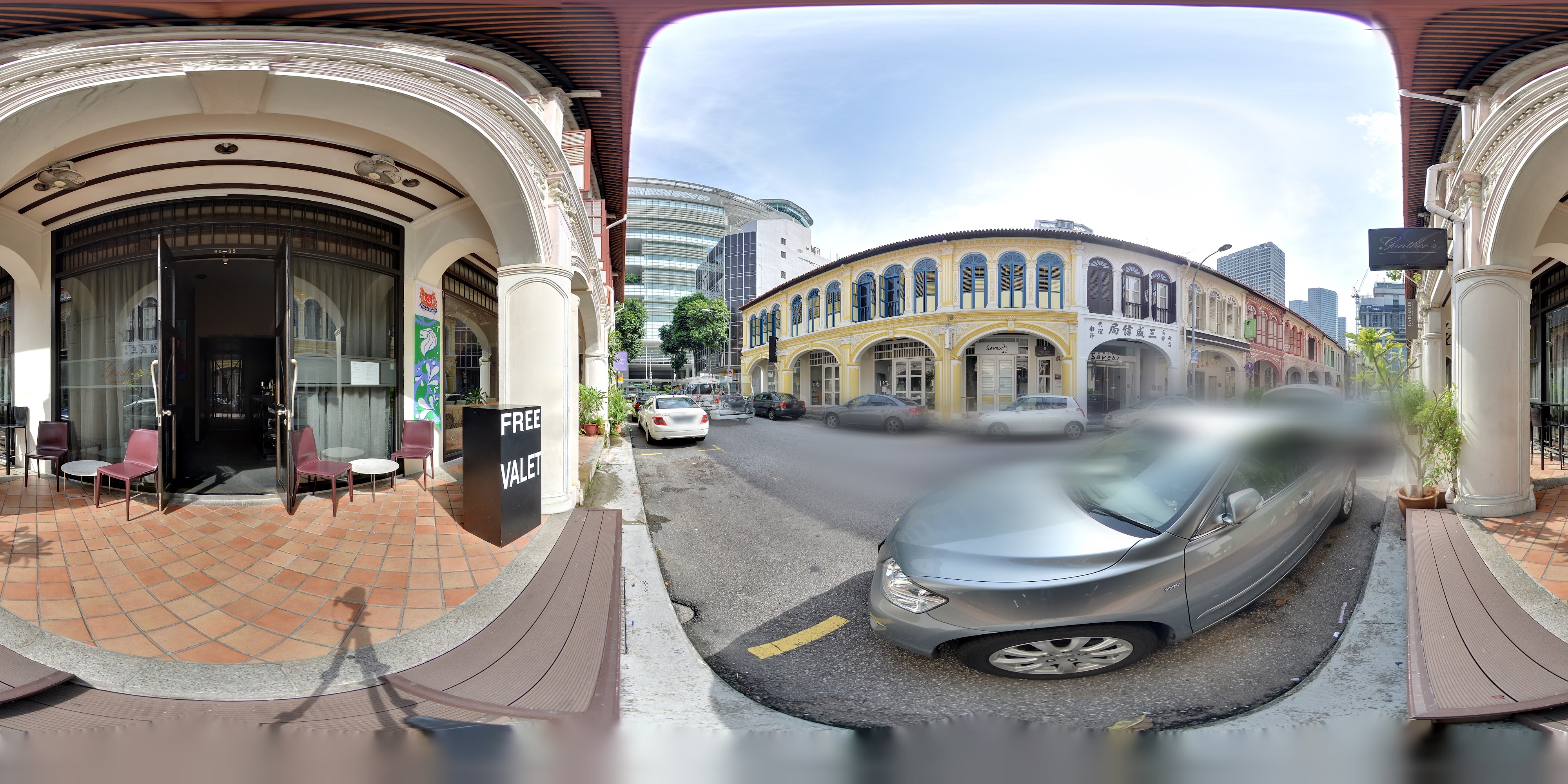 Urban Dining Street Architecture