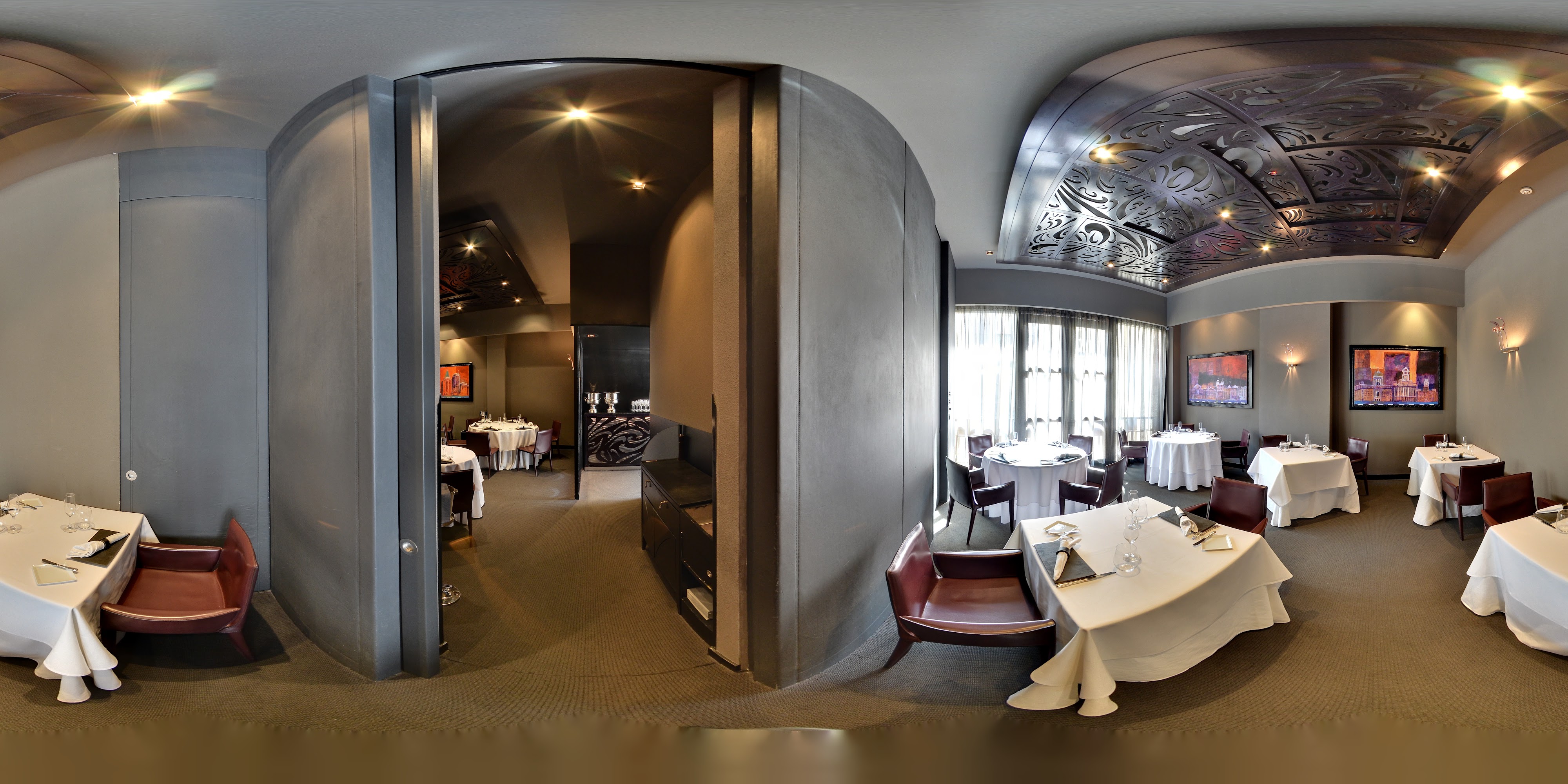 Elegant Modern Dining Room Interior