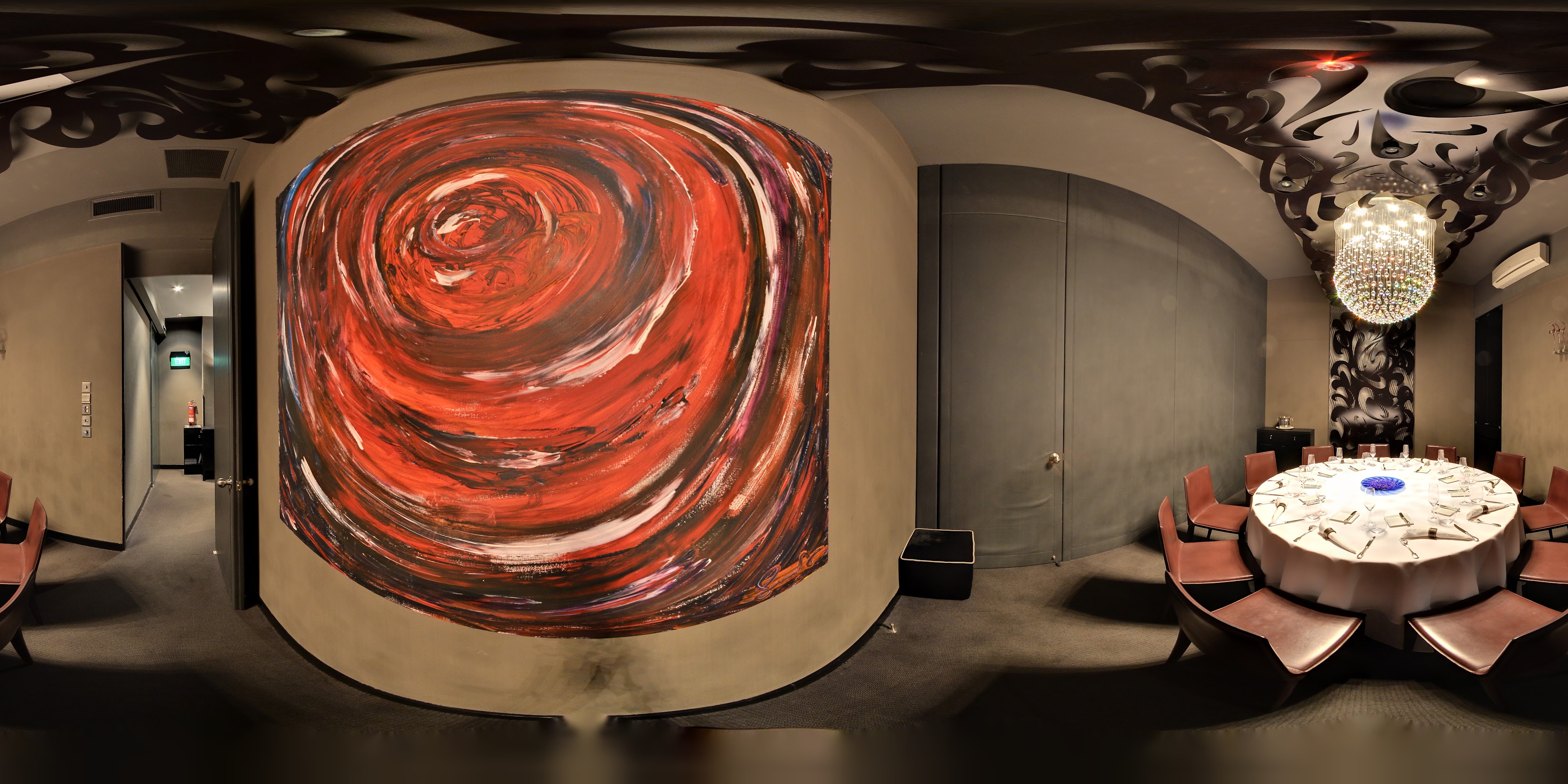 Artistic Modern Dining Room