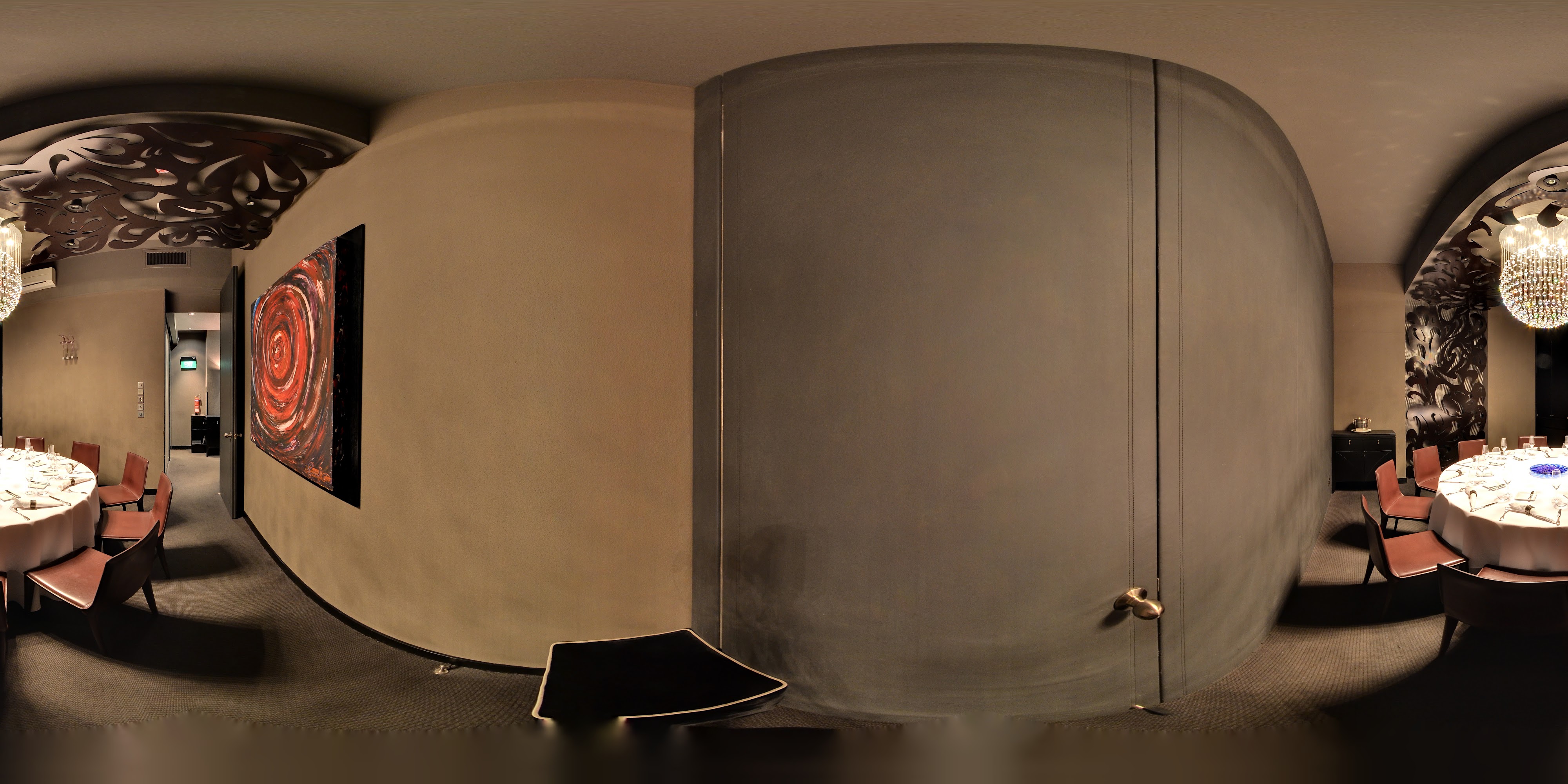 Elegant Dining Hall Interior