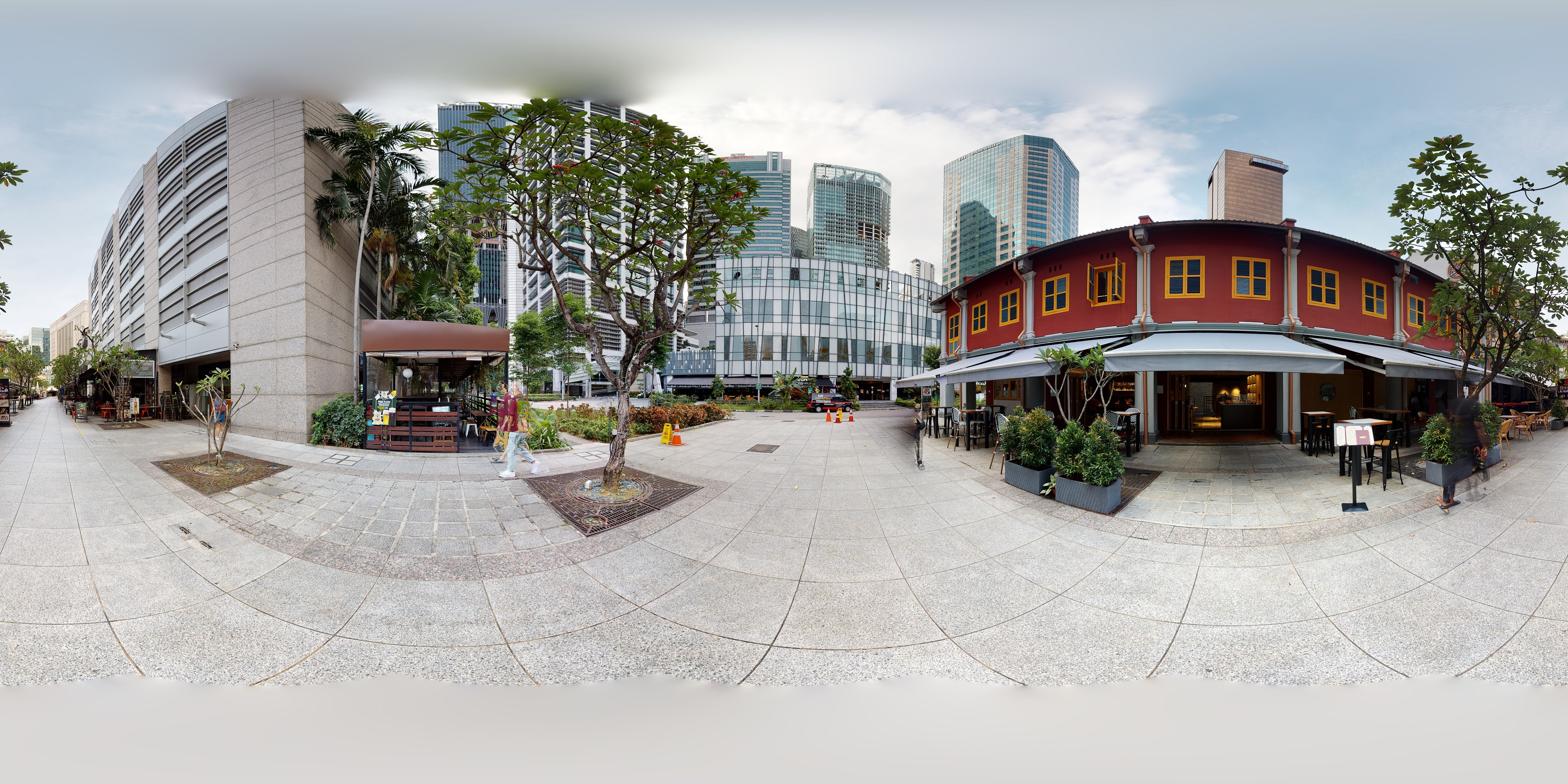 Historic Urban Dining Plaza