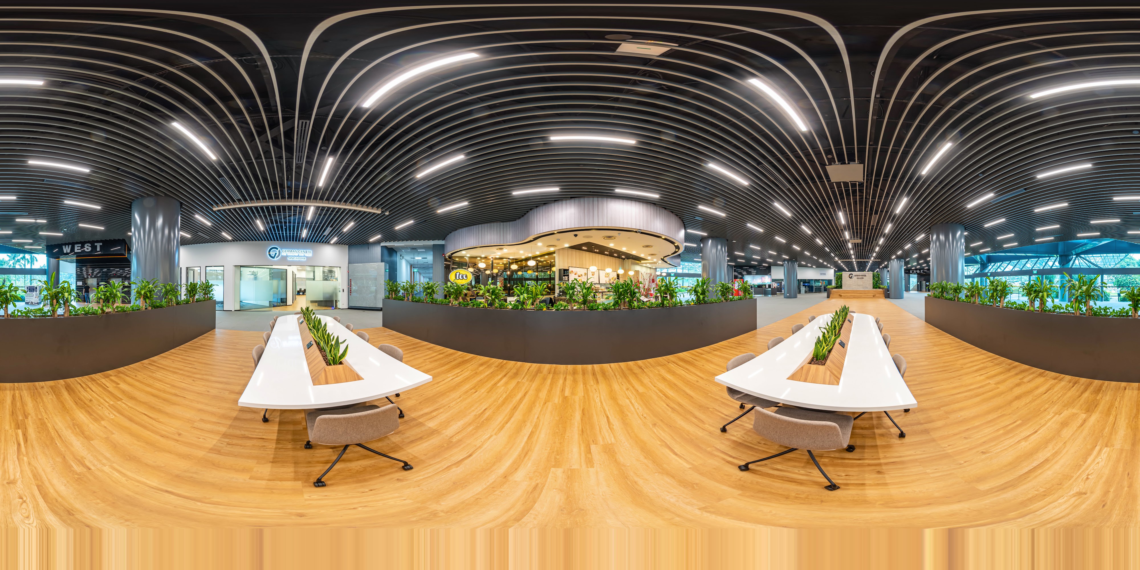 Modern Interior Lobby Space