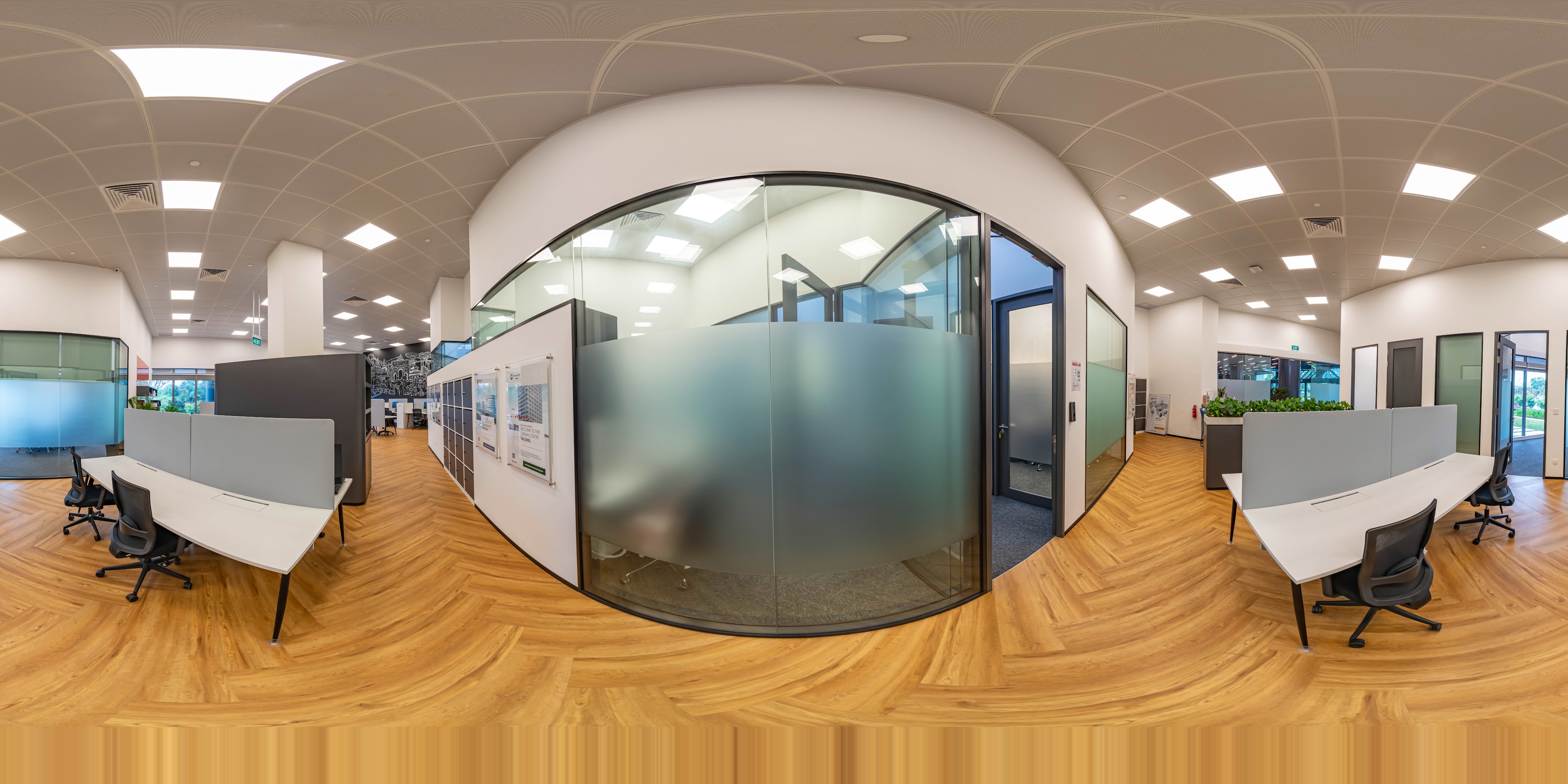 Modern Office Workspace Interior