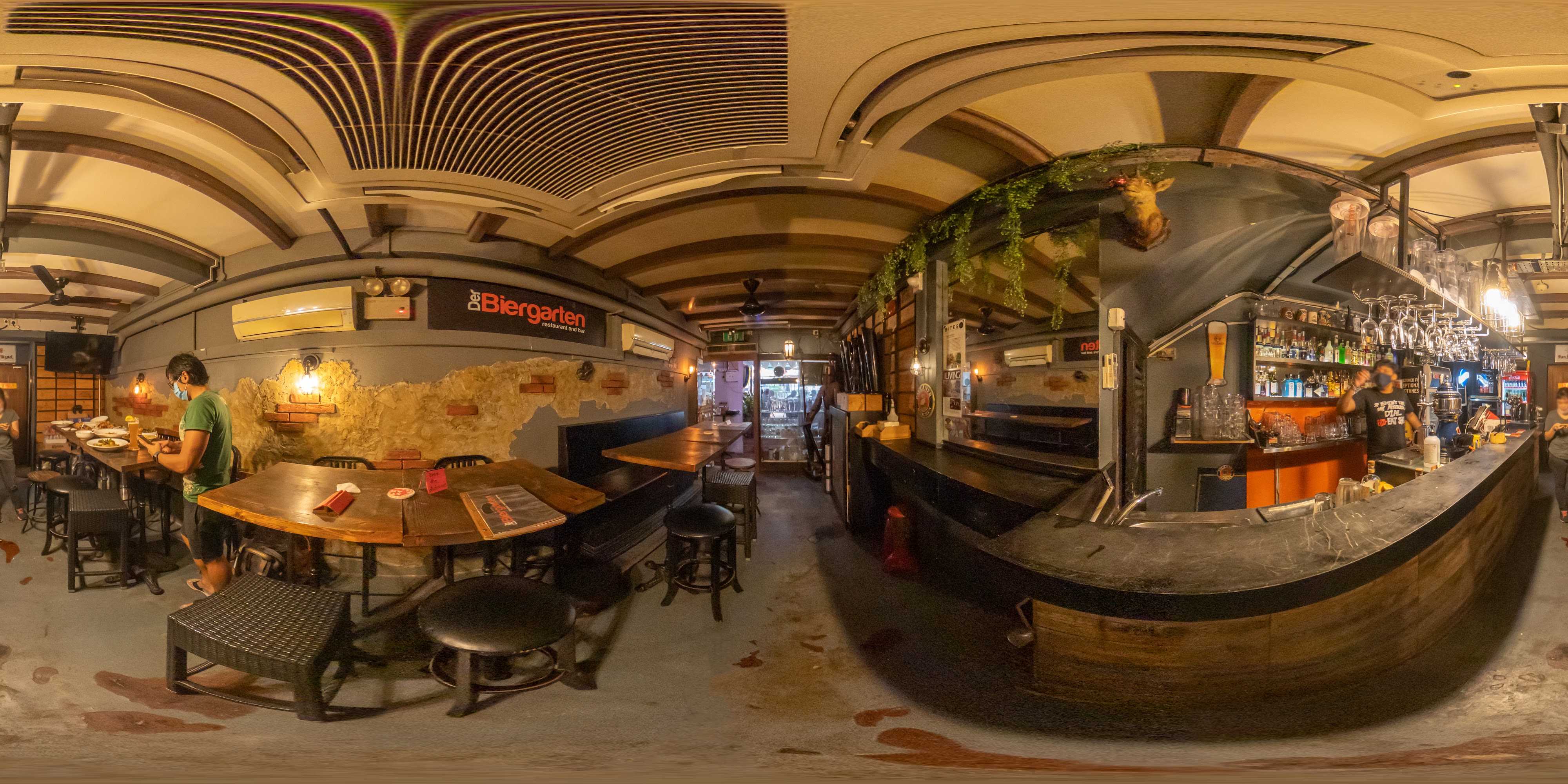 Cozy Pub Interior Scene