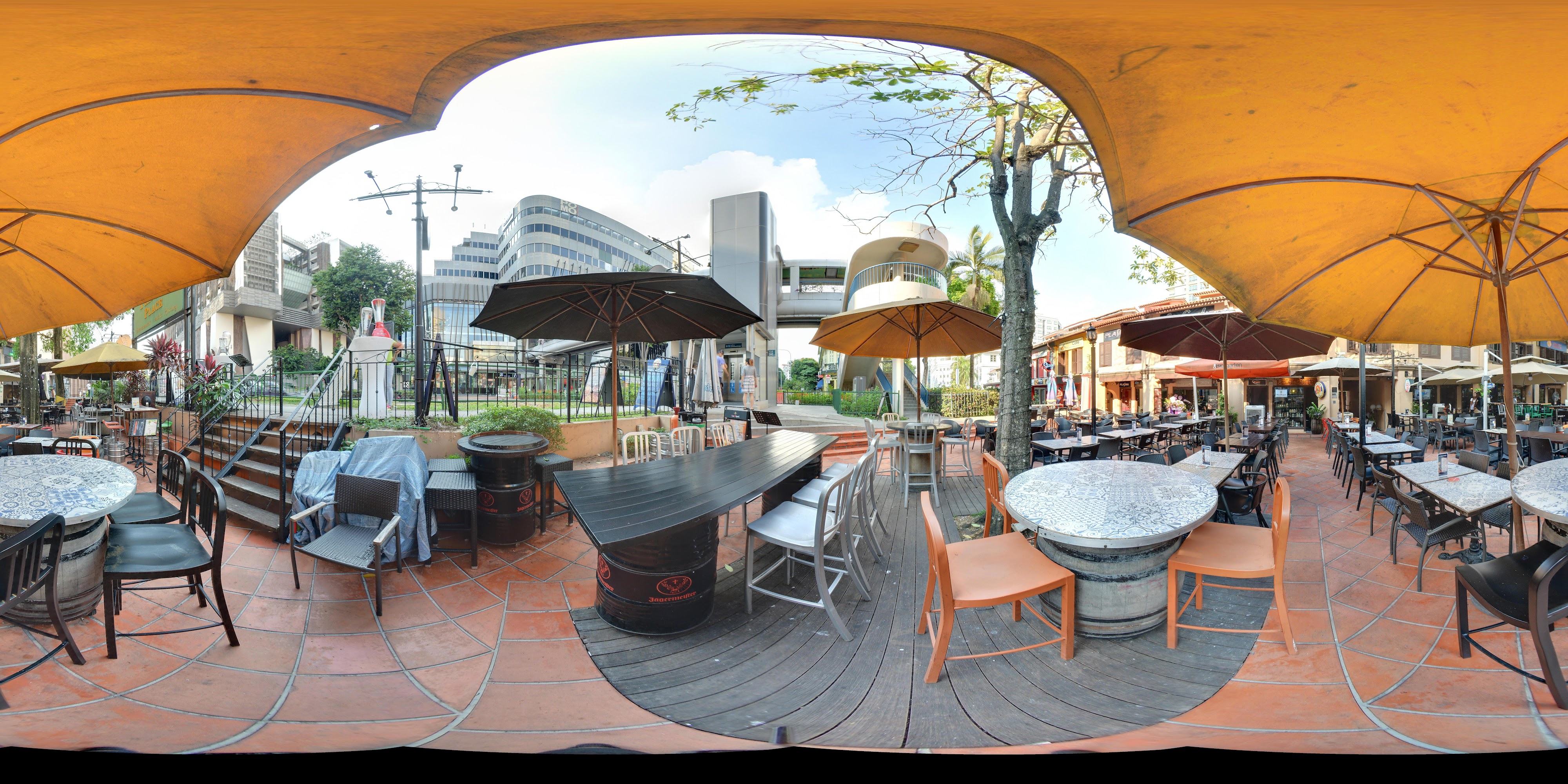 Outdoor Dining Area Seating