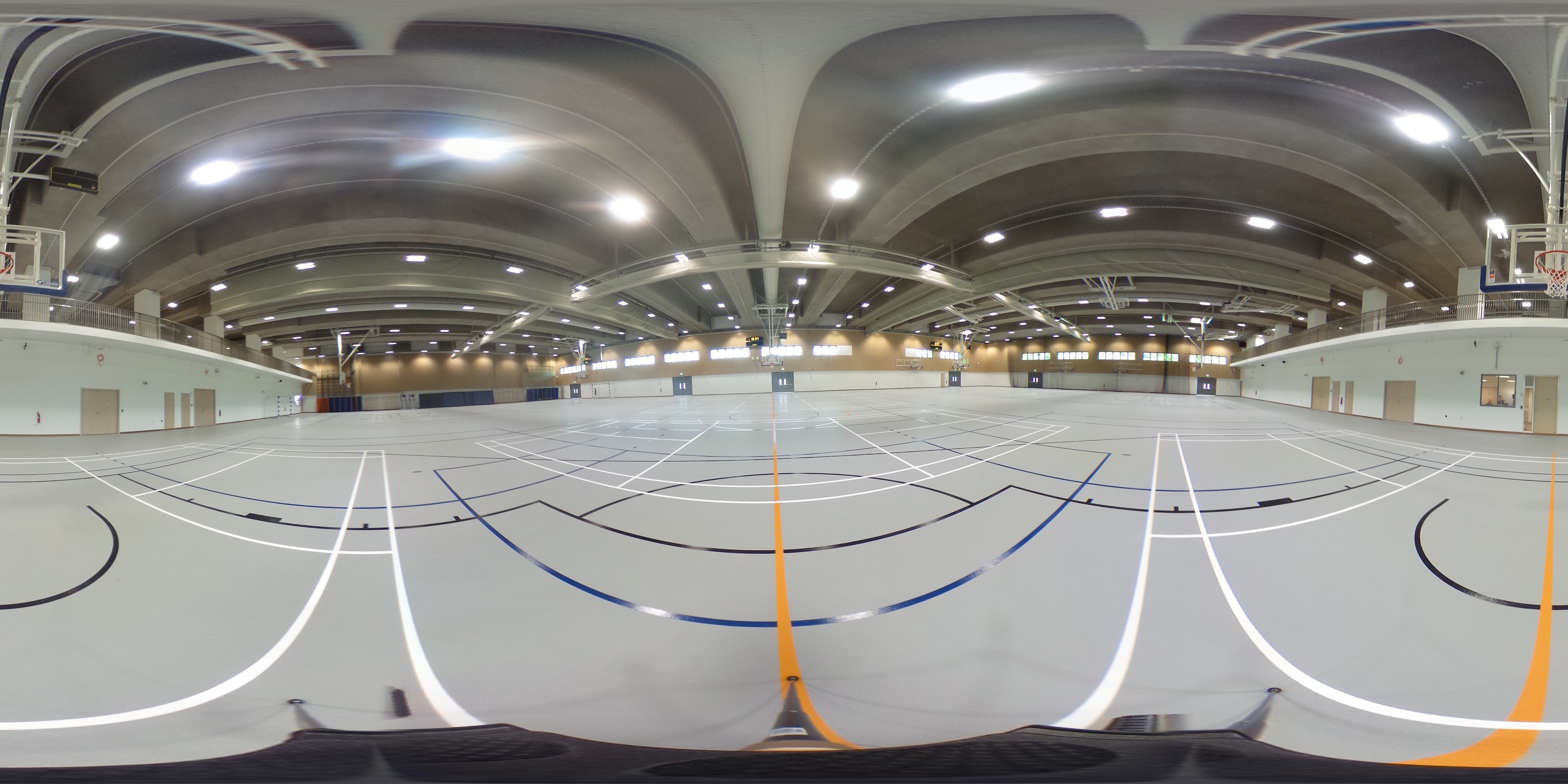 Spacious Indoor Athletics Facility