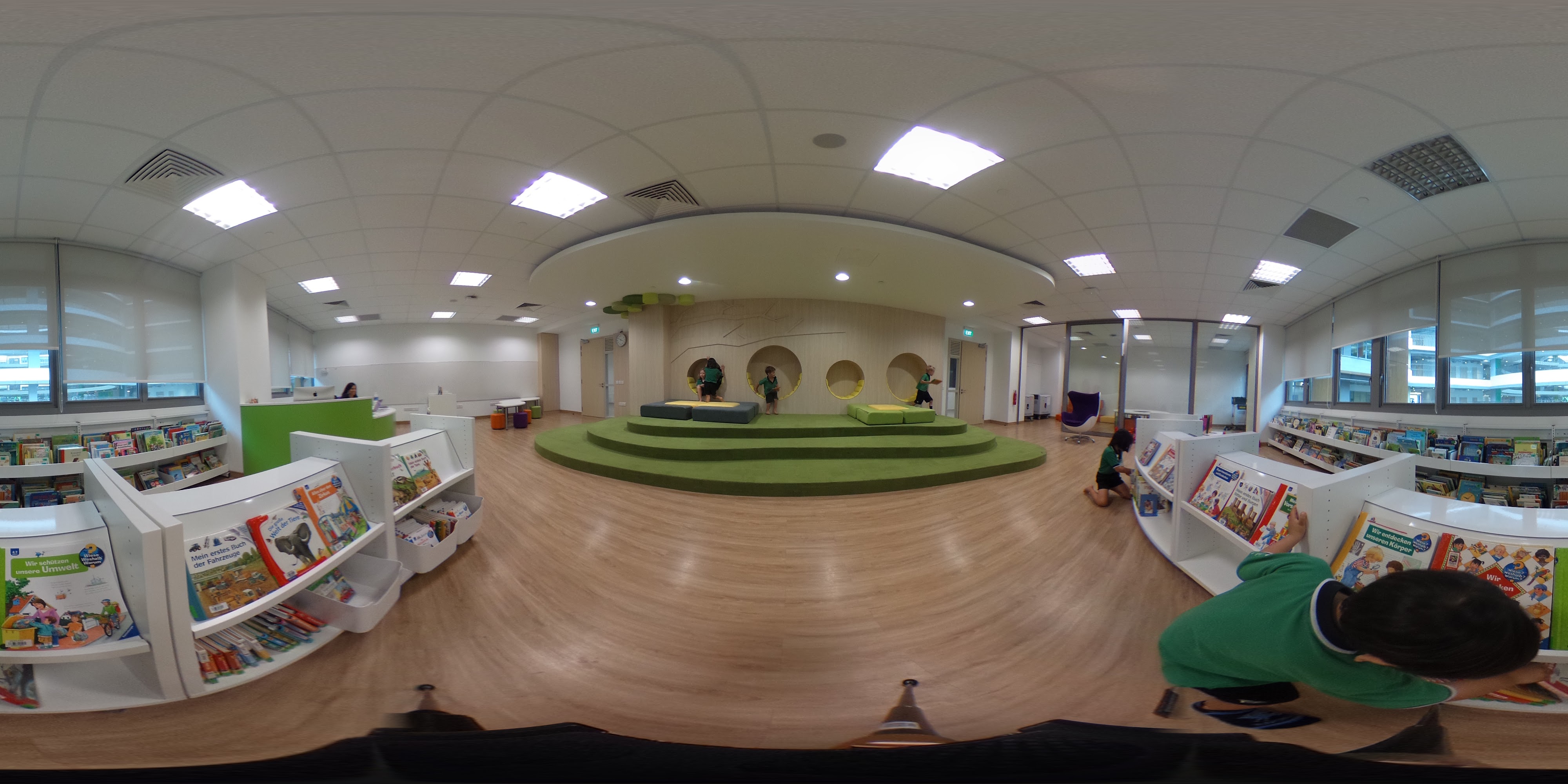 Children's Library with Reading Area