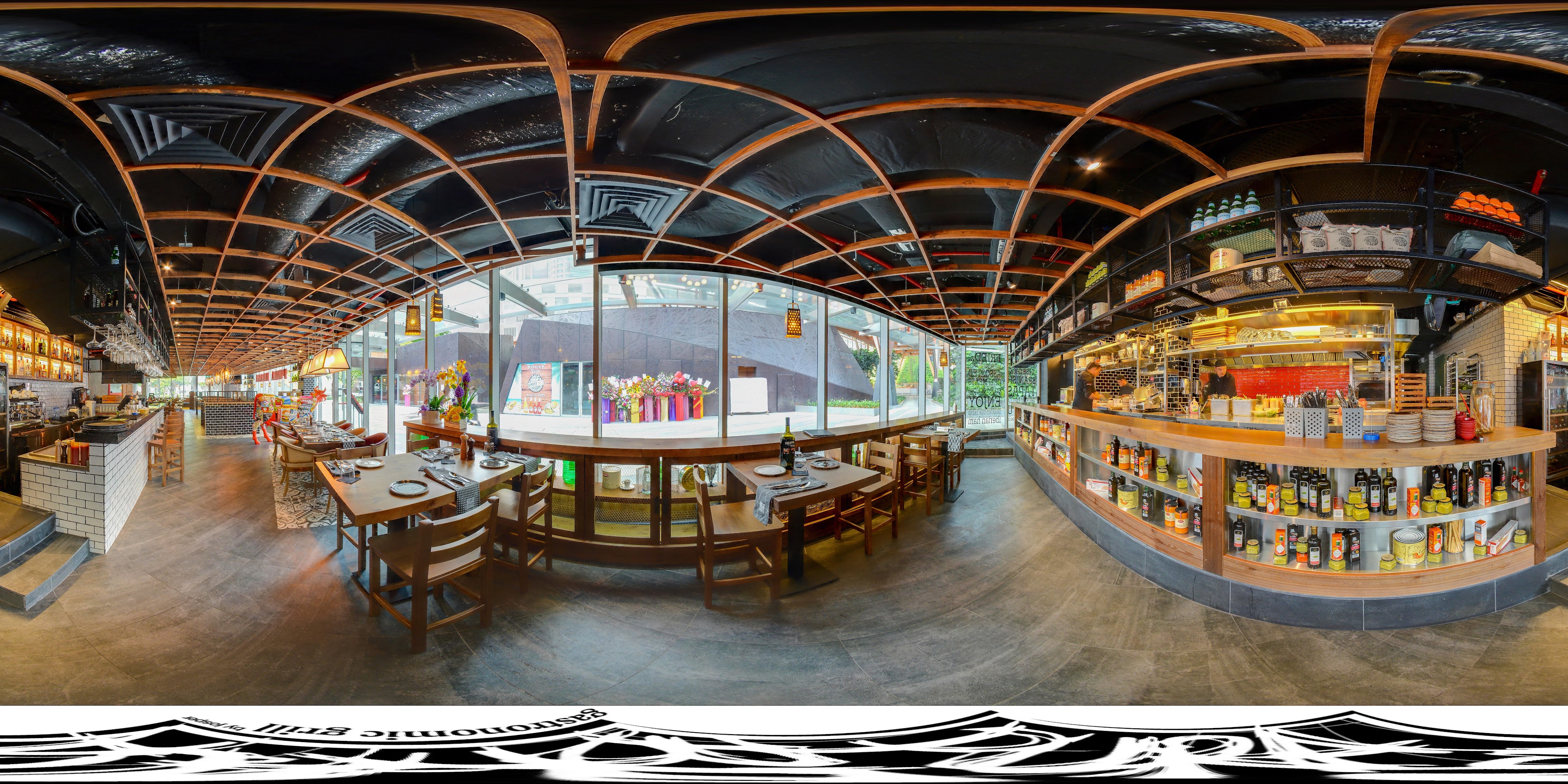 Rustic Restaurant Interior Design