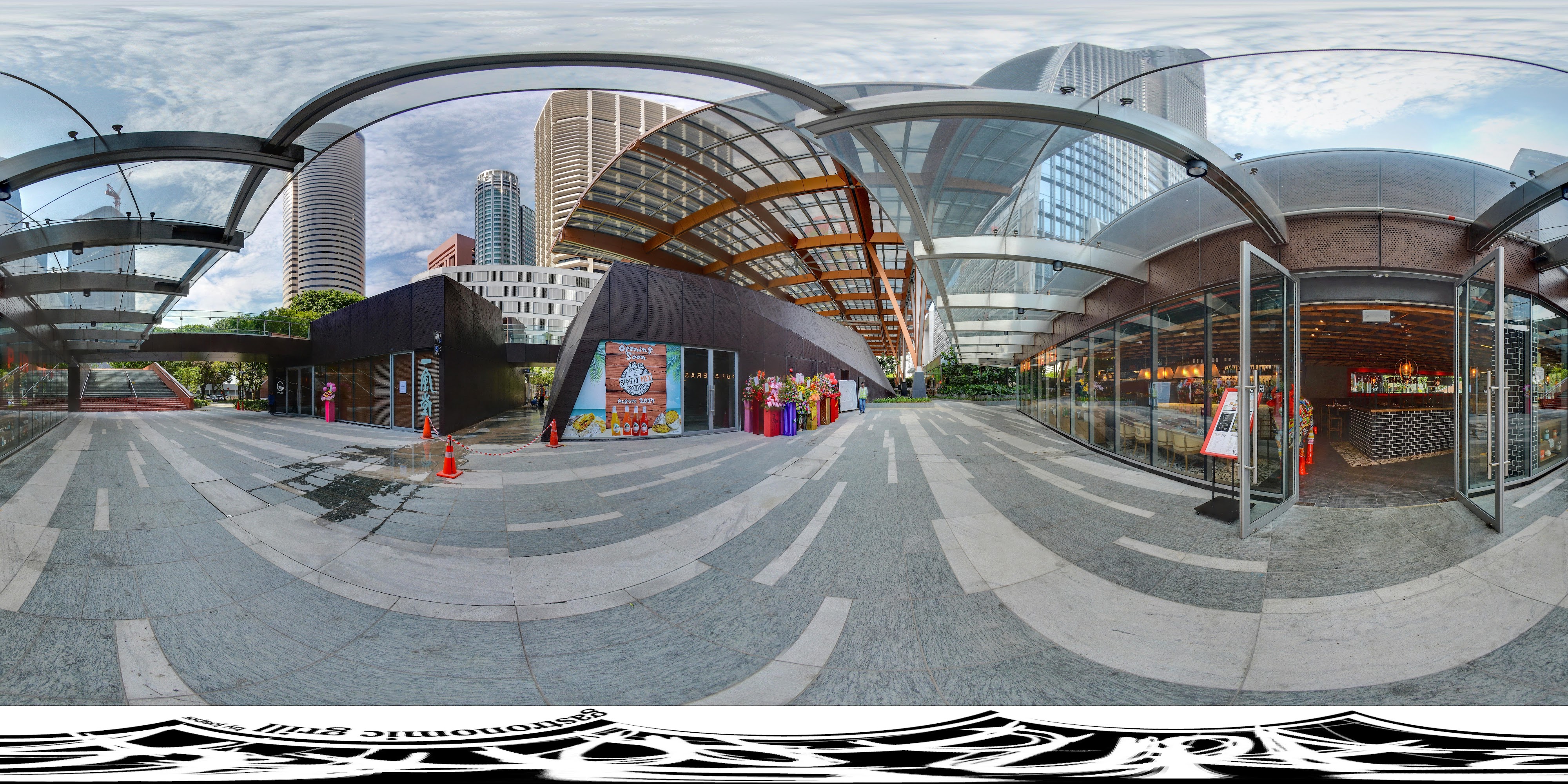 Contemporary Urban Dining Space