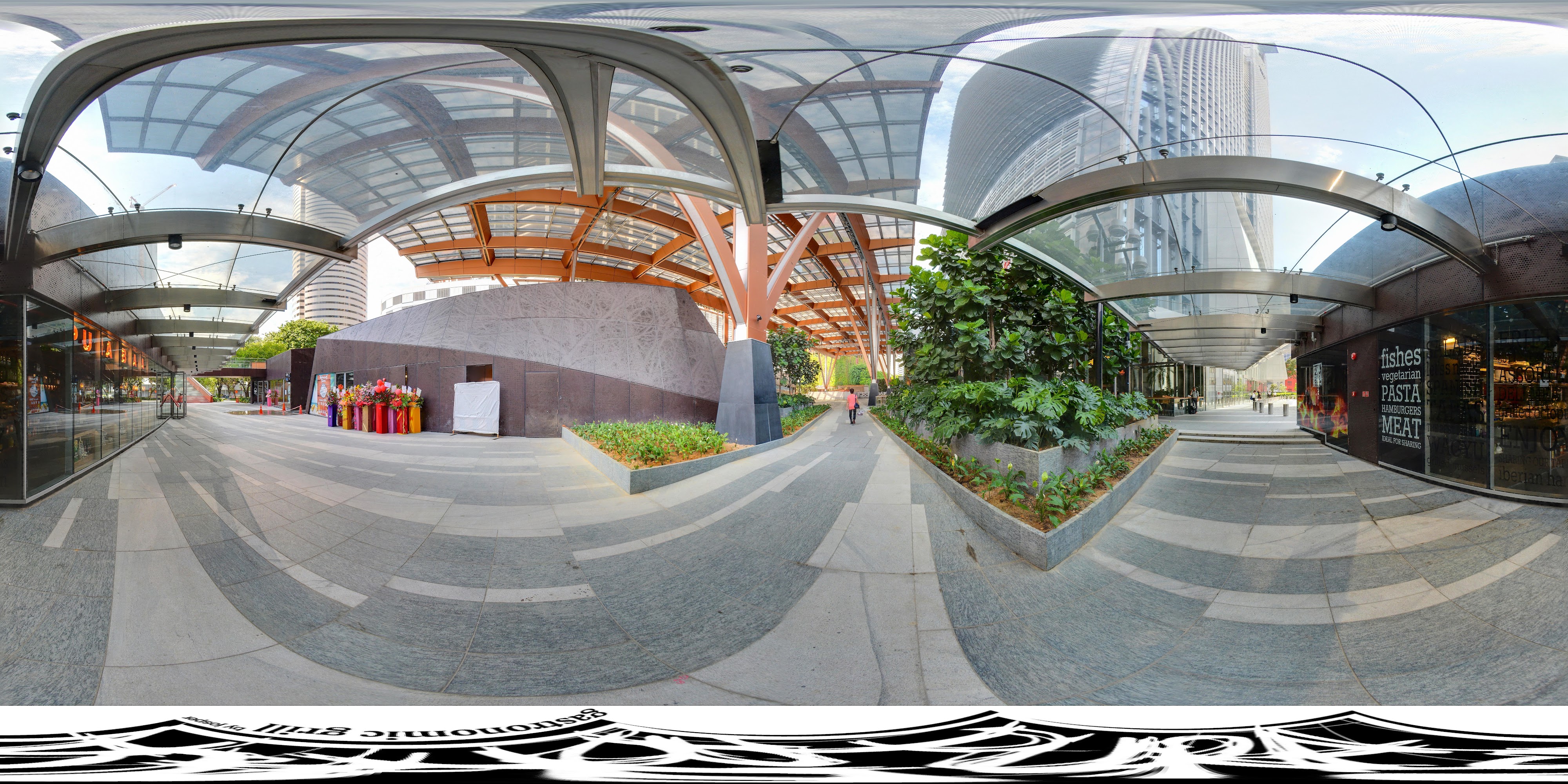 Modern Architecture Restaurant Interior