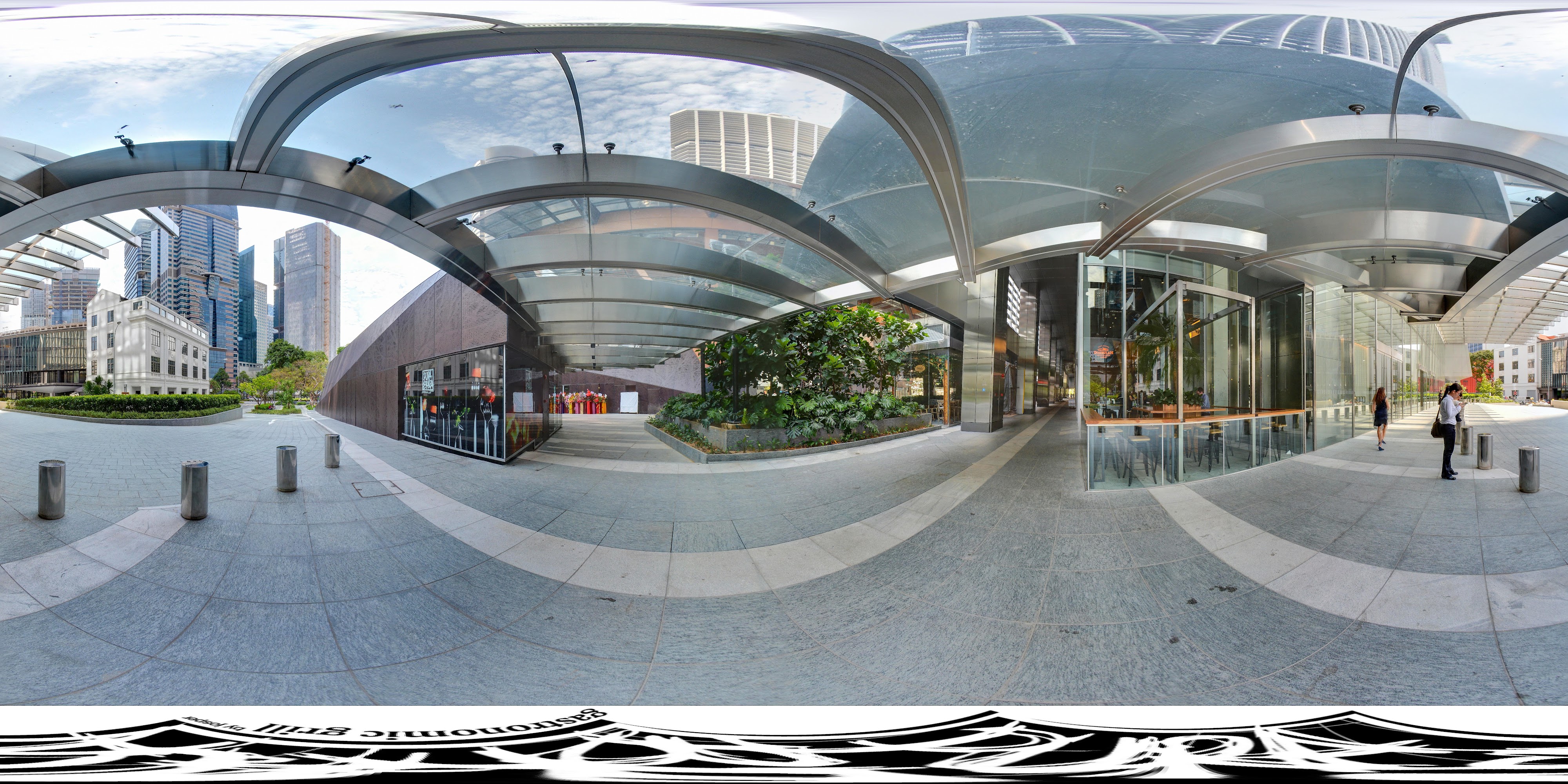 Urban Indoor Covered Plaza
```