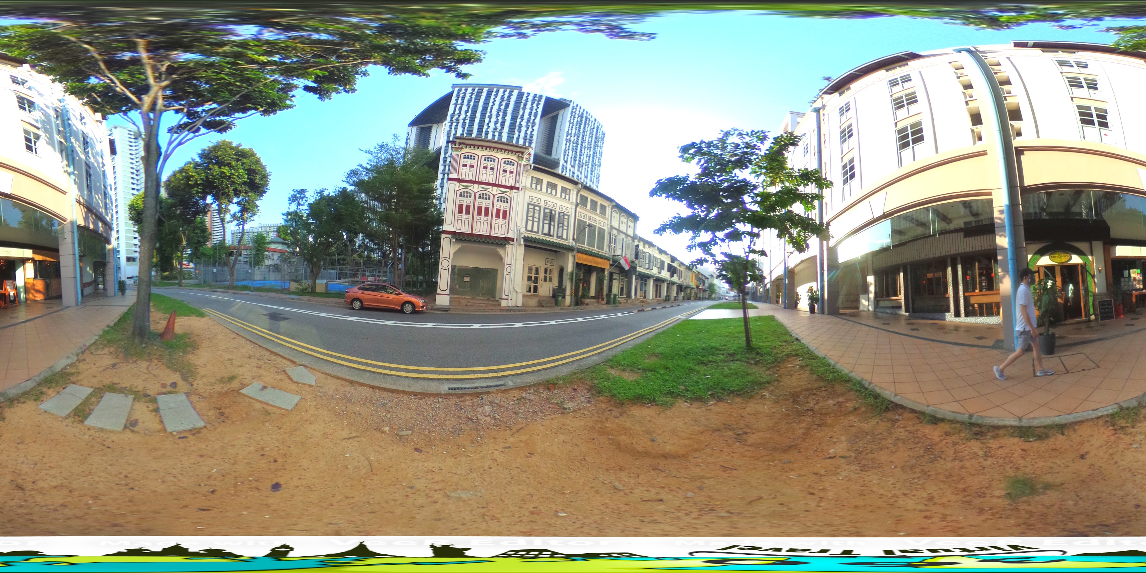 Quiet Urban Street Scene