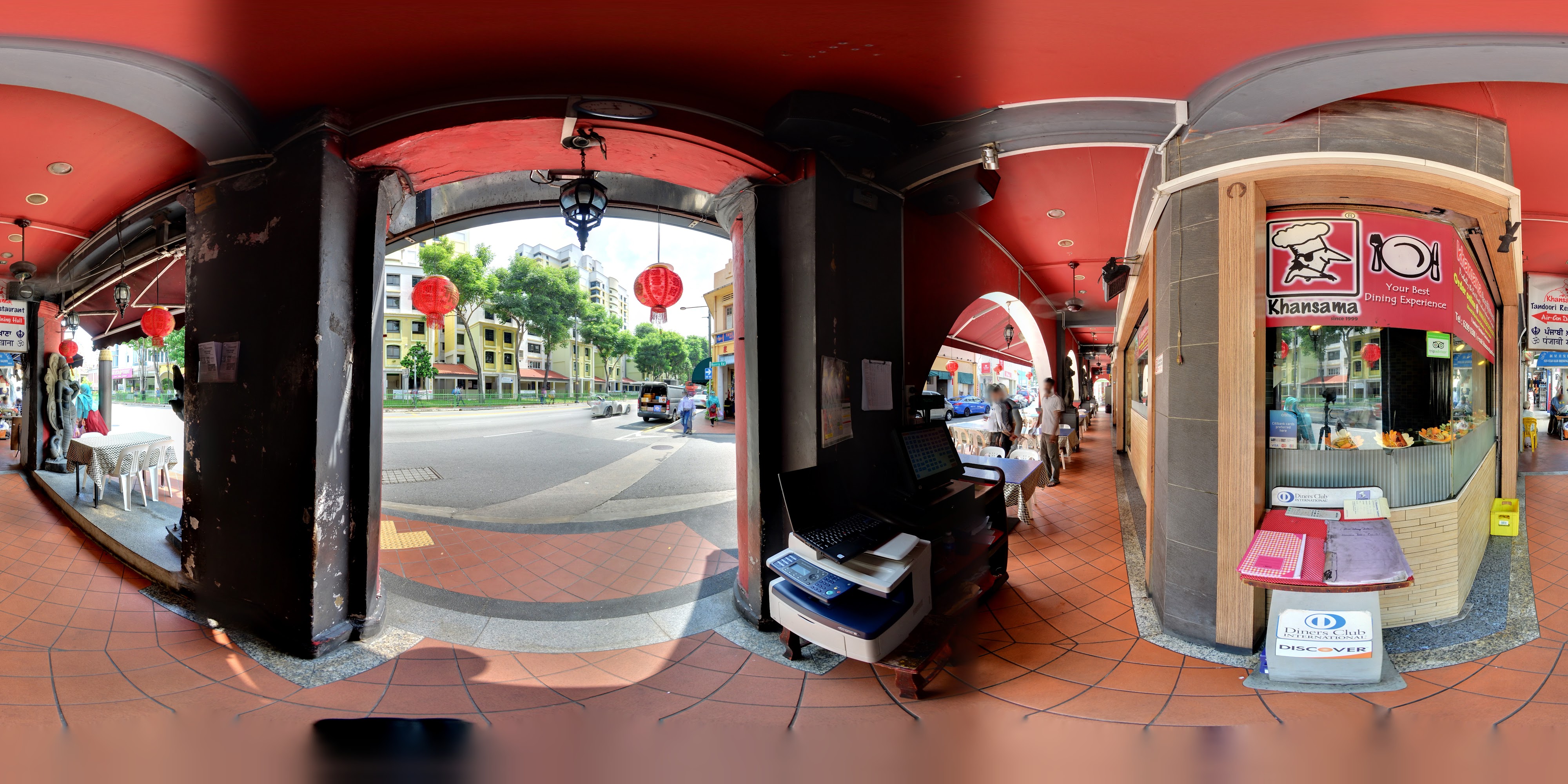 Street Food Corner Interior