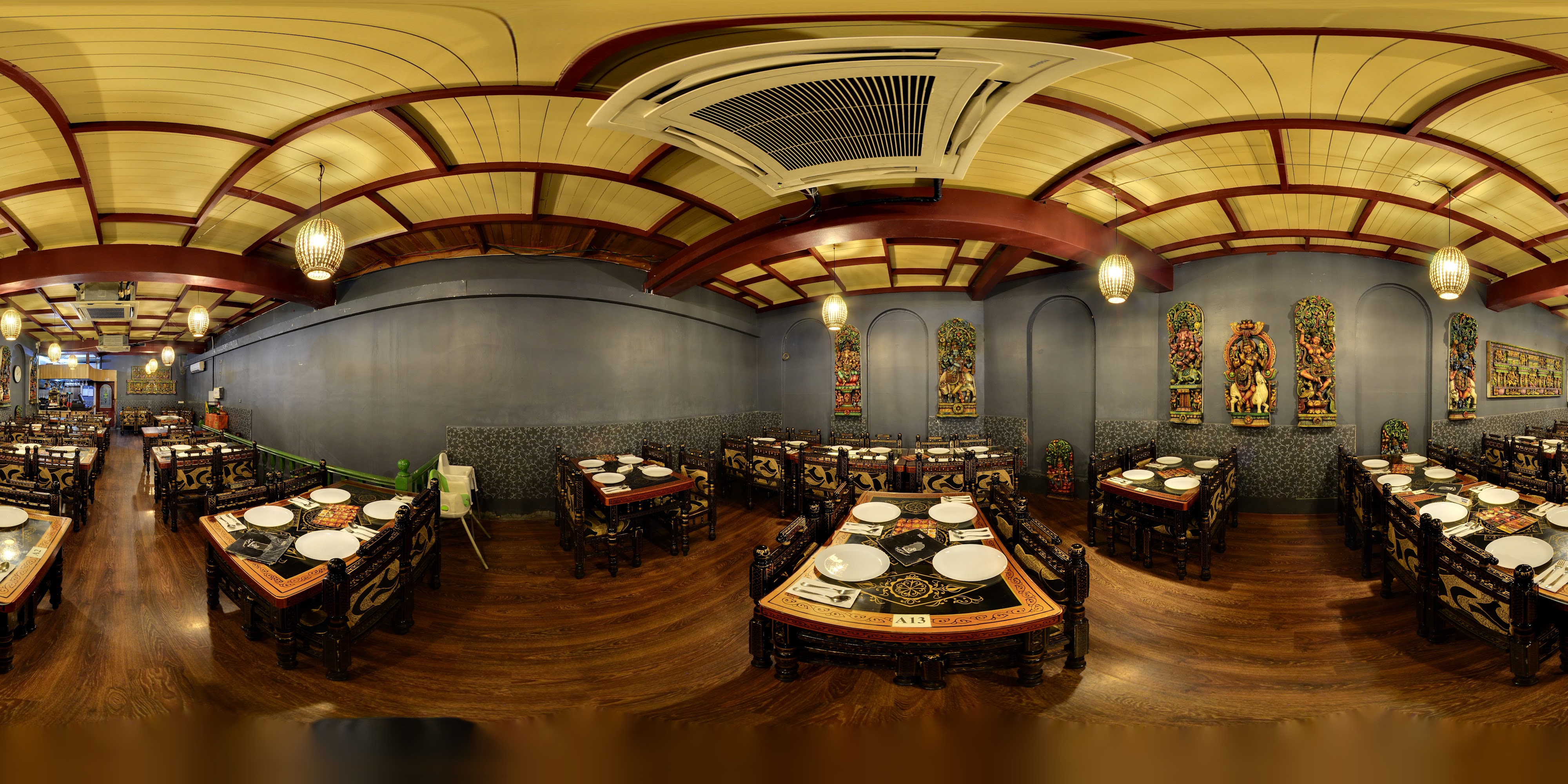 Elegant Asian Dining Room
