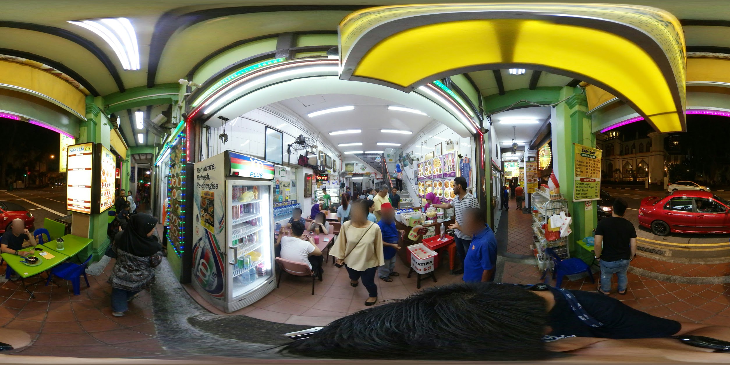 Busy Night Market Dining Crawl