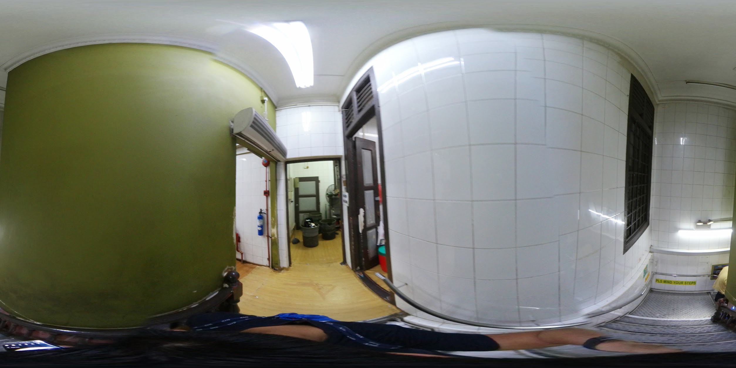 Narrow Traditional Kitchen Interior