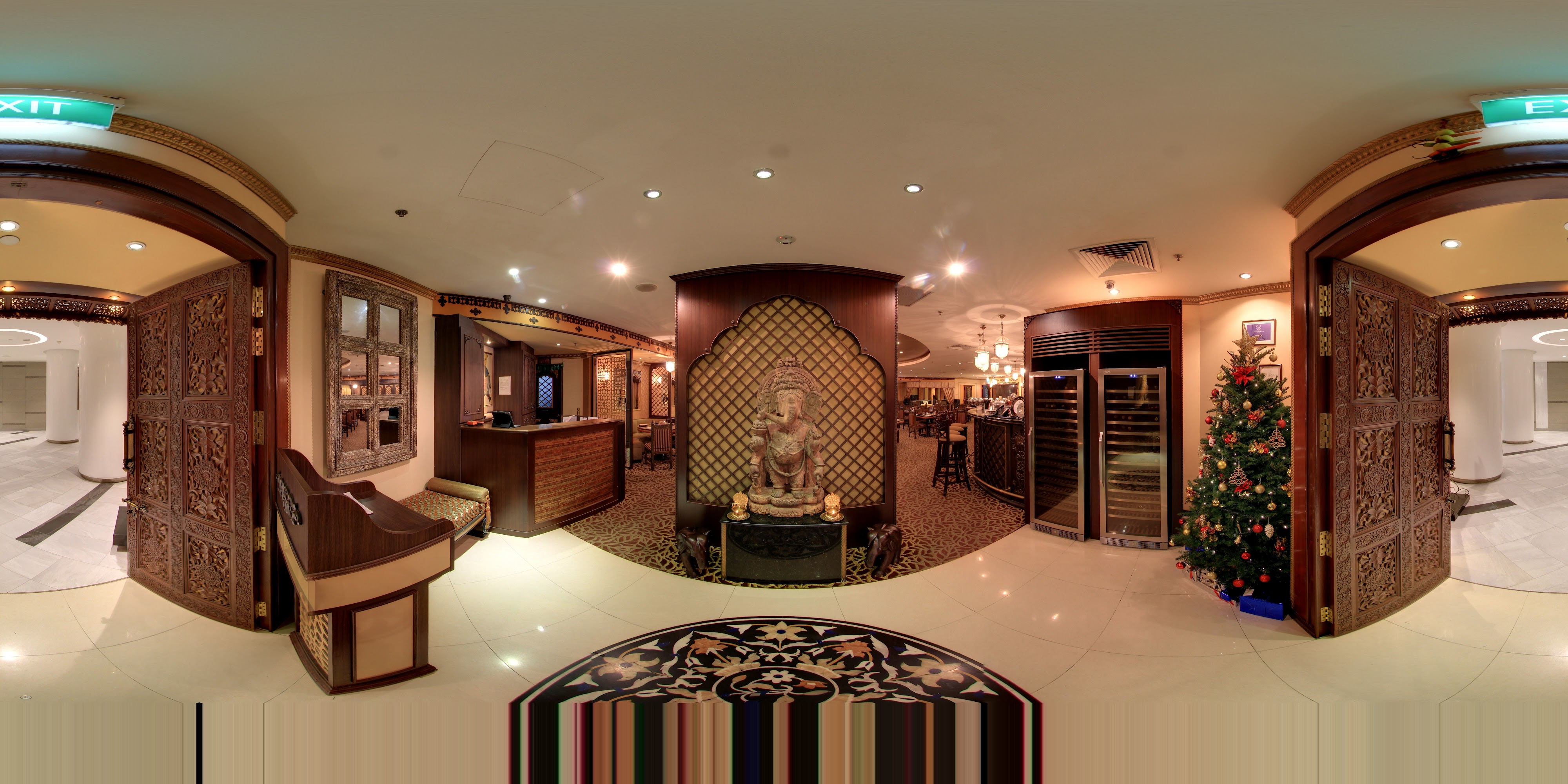 Elegant Indoor Decor Setting