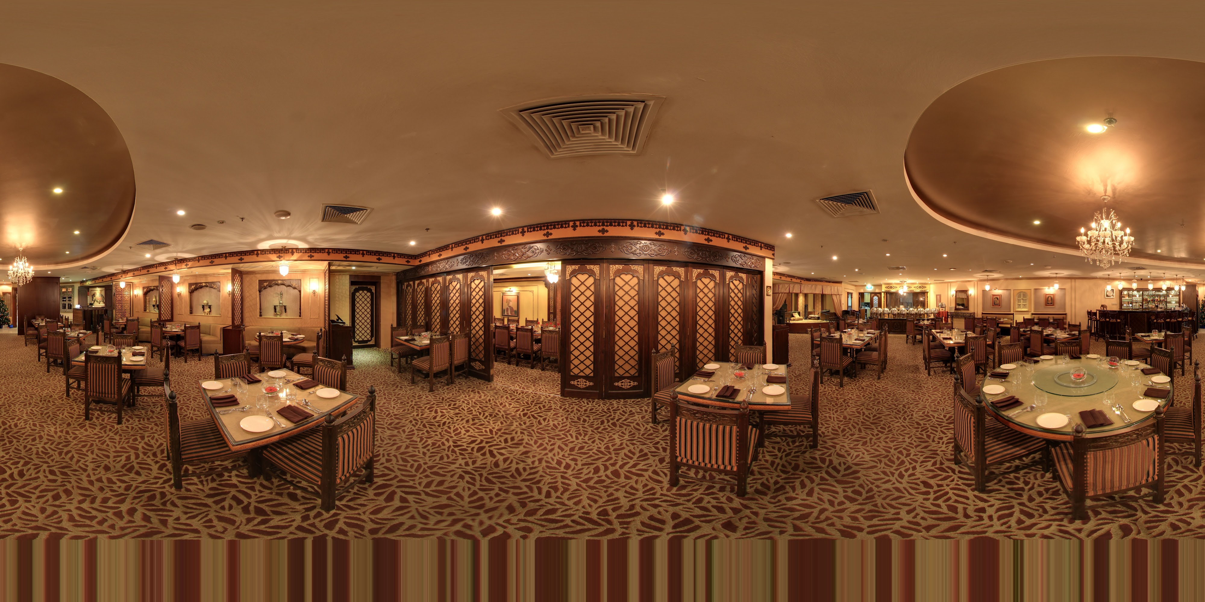 Elegant Dining Ambience Authentic Decor