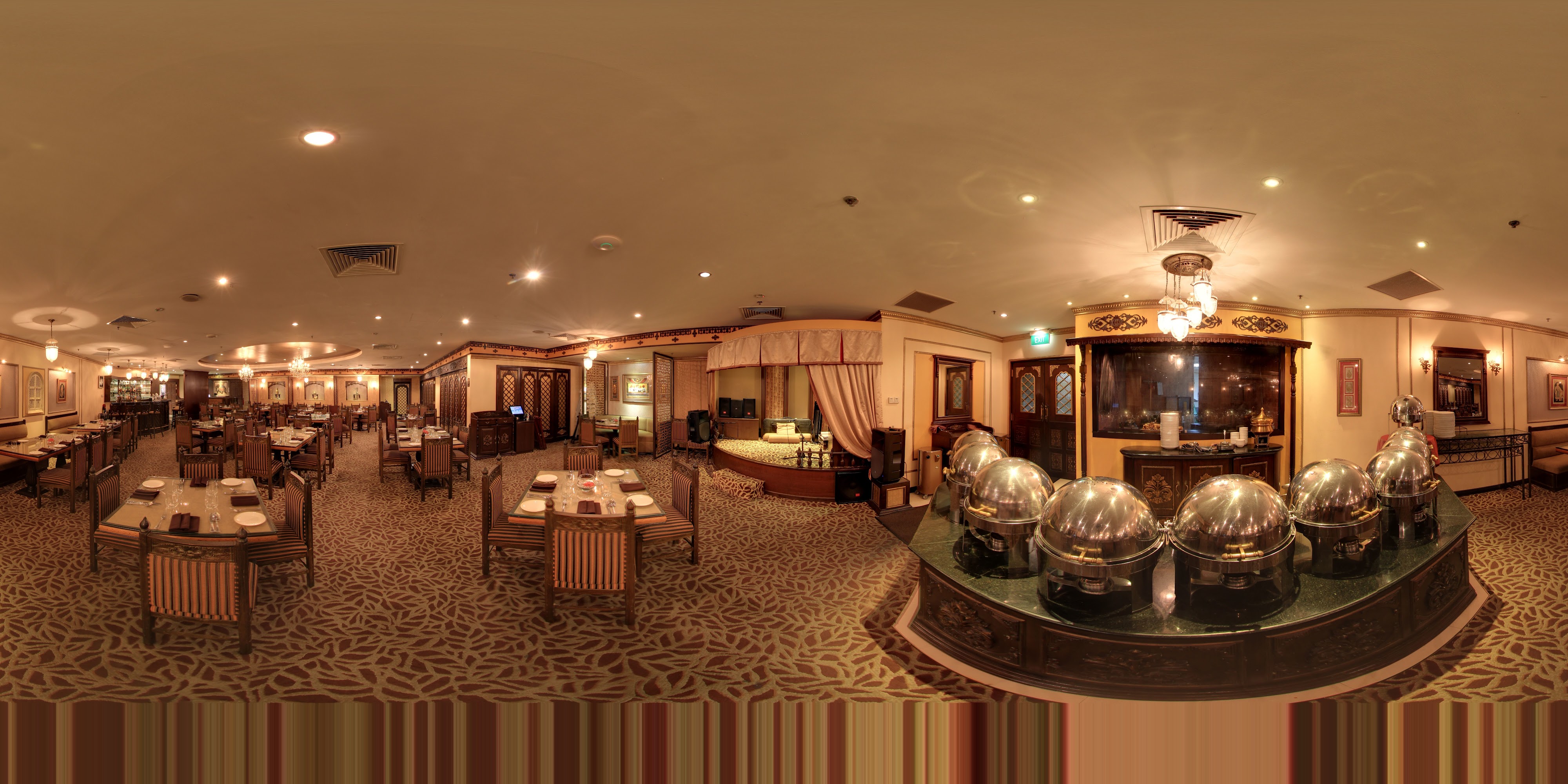 Luxurious Dining Hall Interior