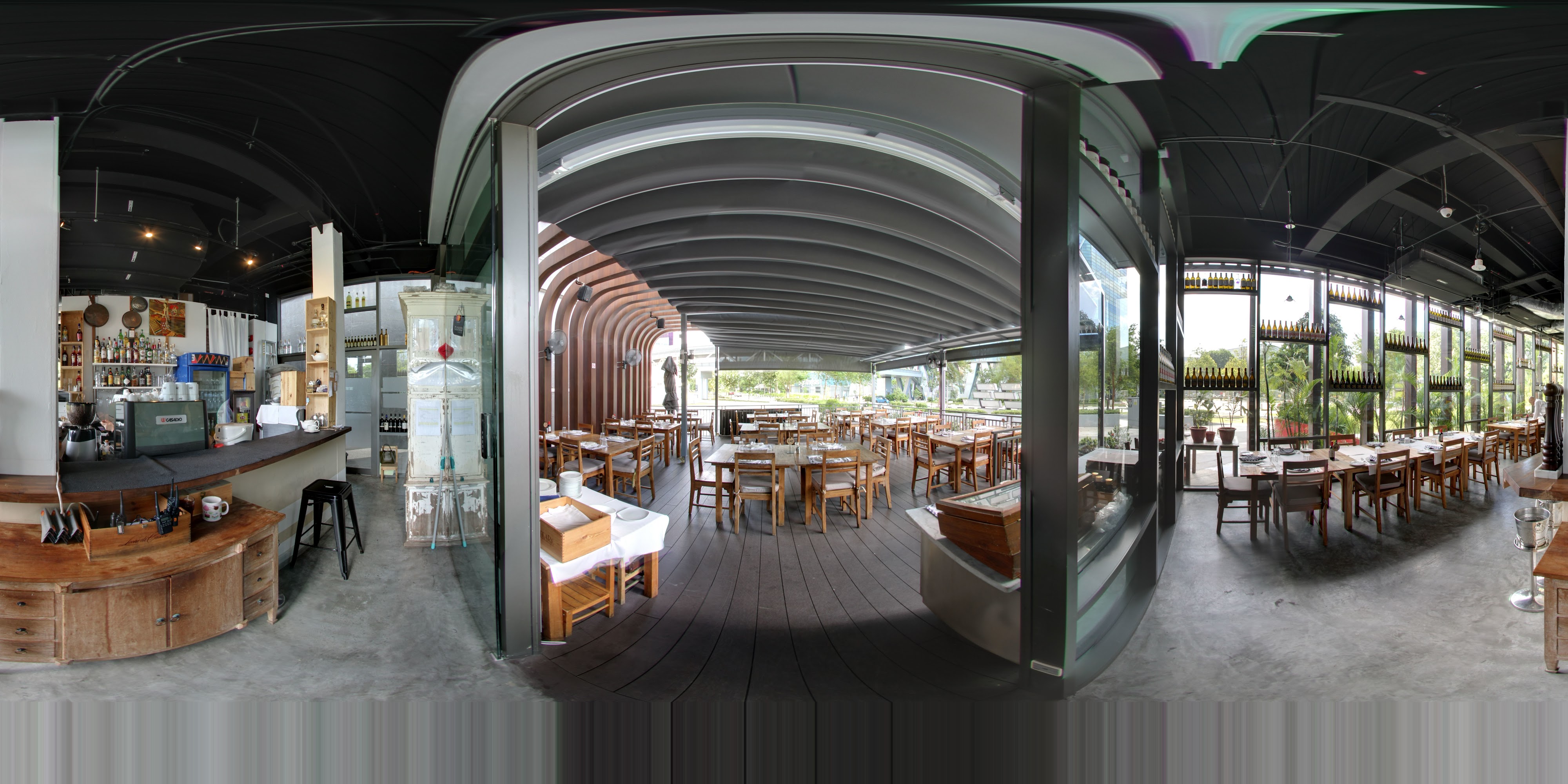 Italian Rustic Eatery Interior