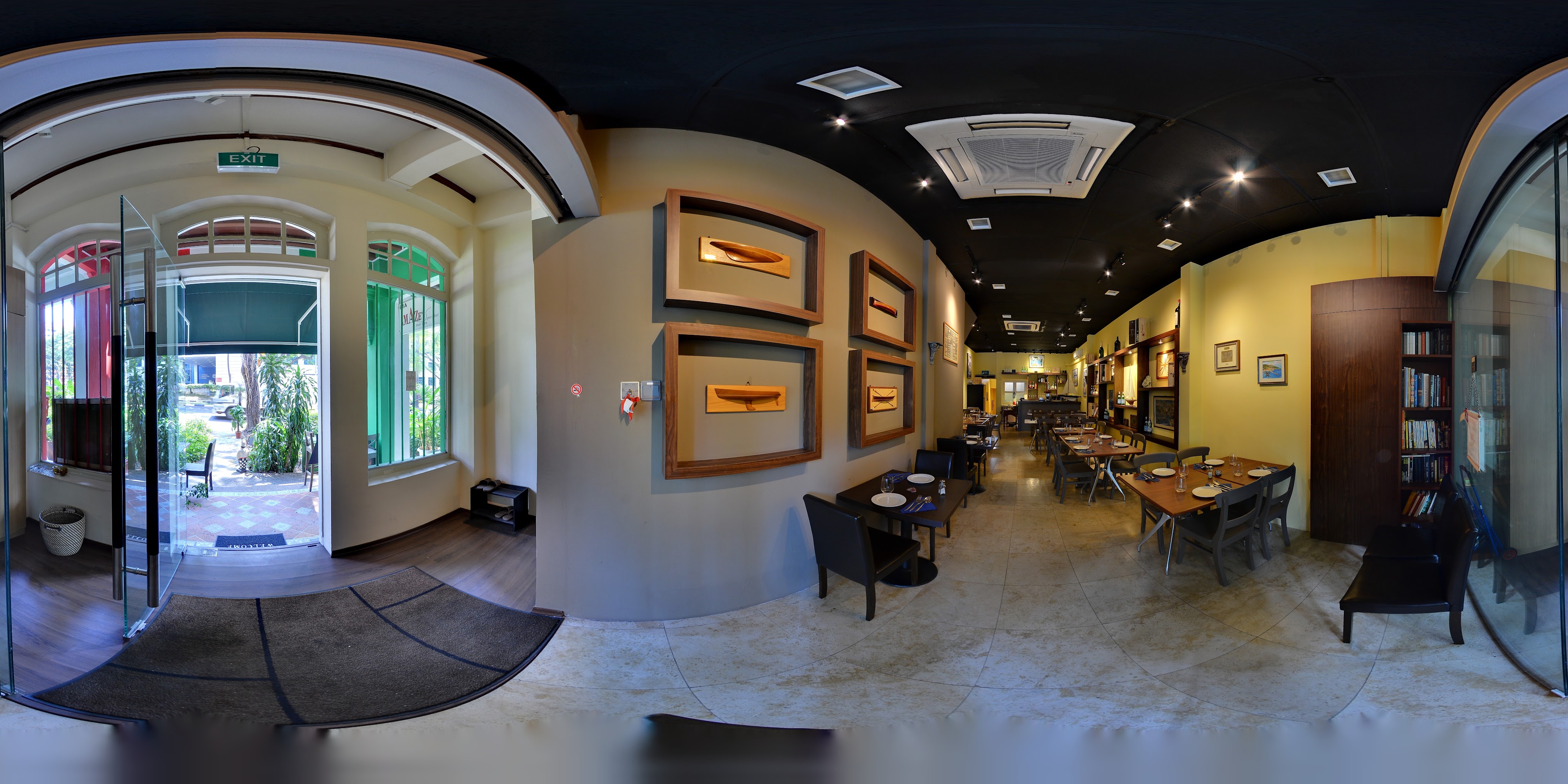 Rustic Dining Room Interior