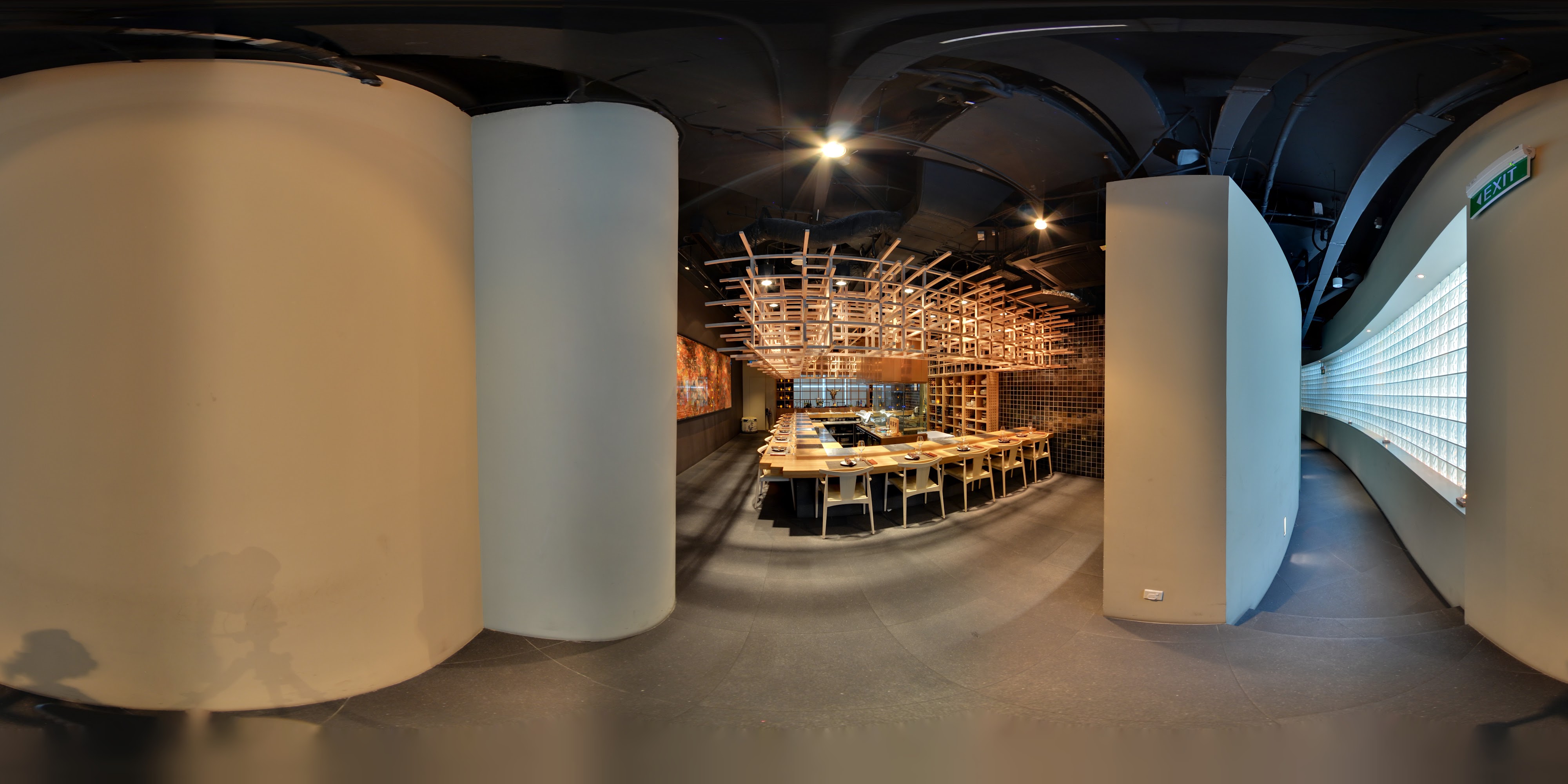 Modern Wagyu Dining Interior