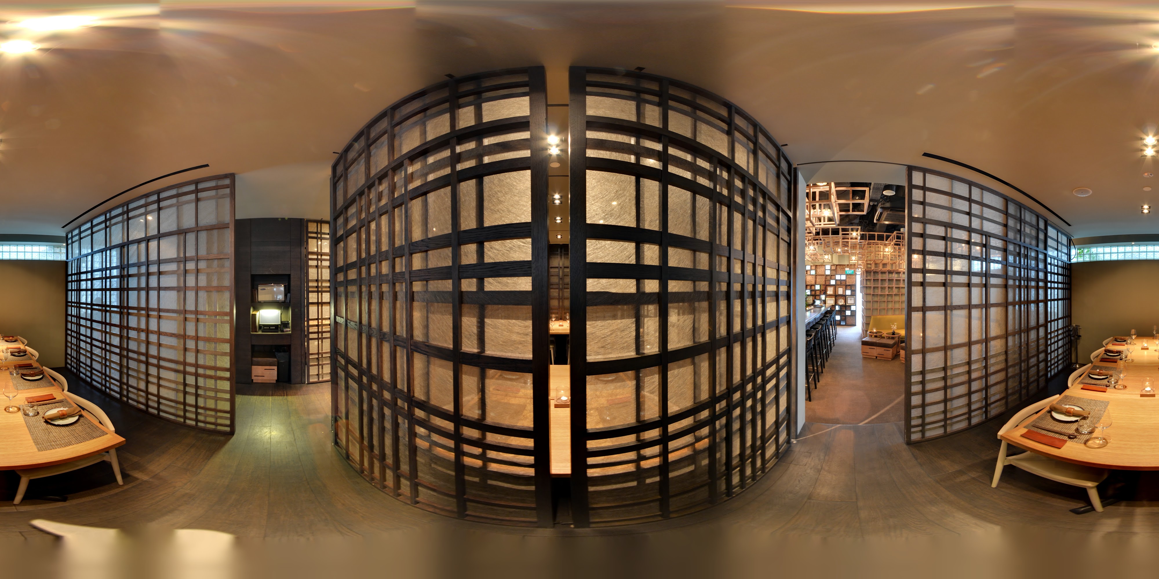 Modern Japanese Dining Interior