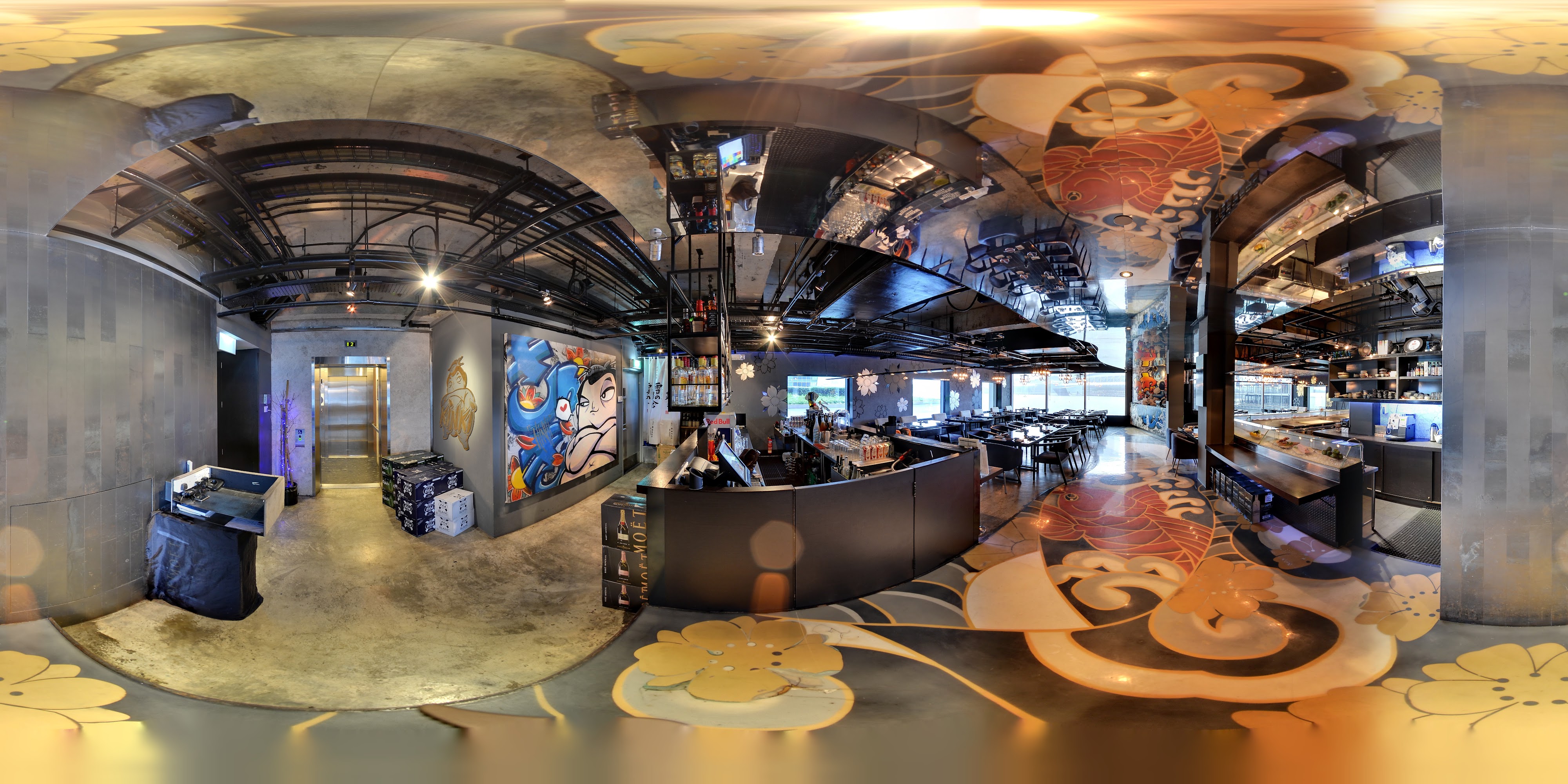 Modern Asian Fusion Dining Elegance