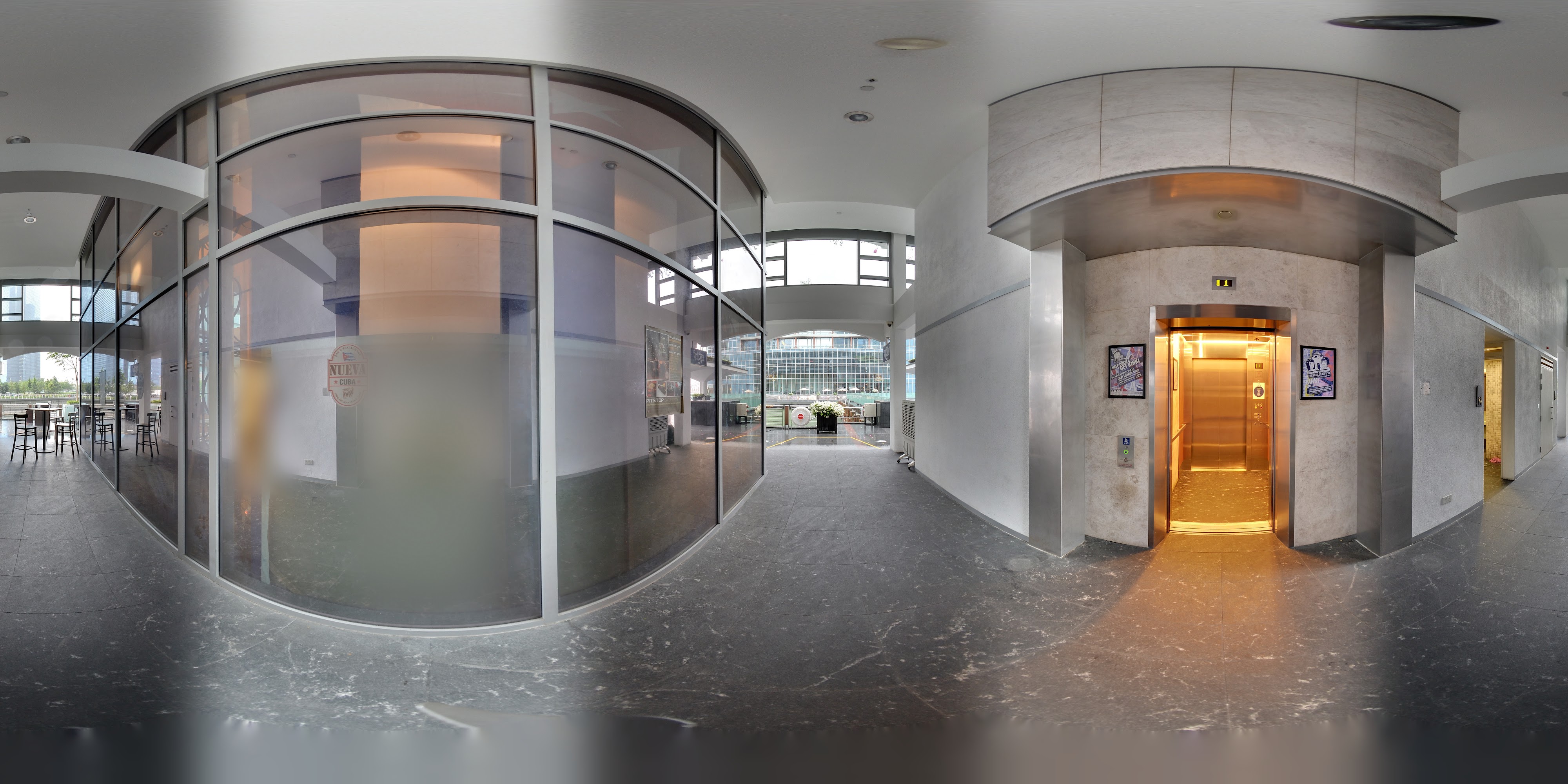 Modern Elegant Dining Facility Interior