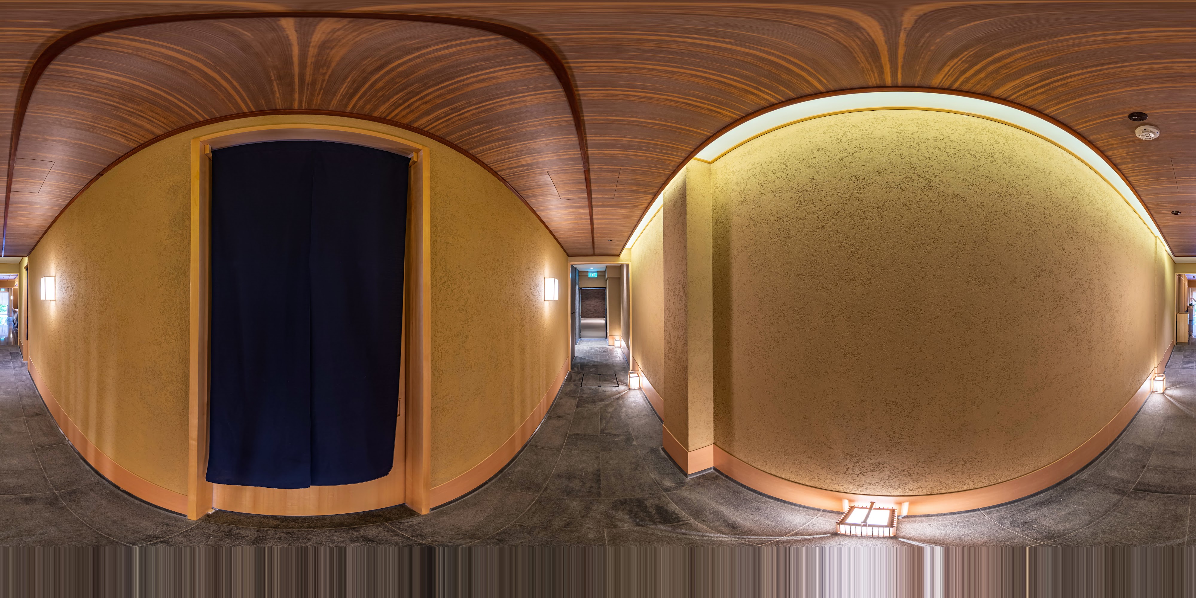 Elegant Sushi Restaurant Interior