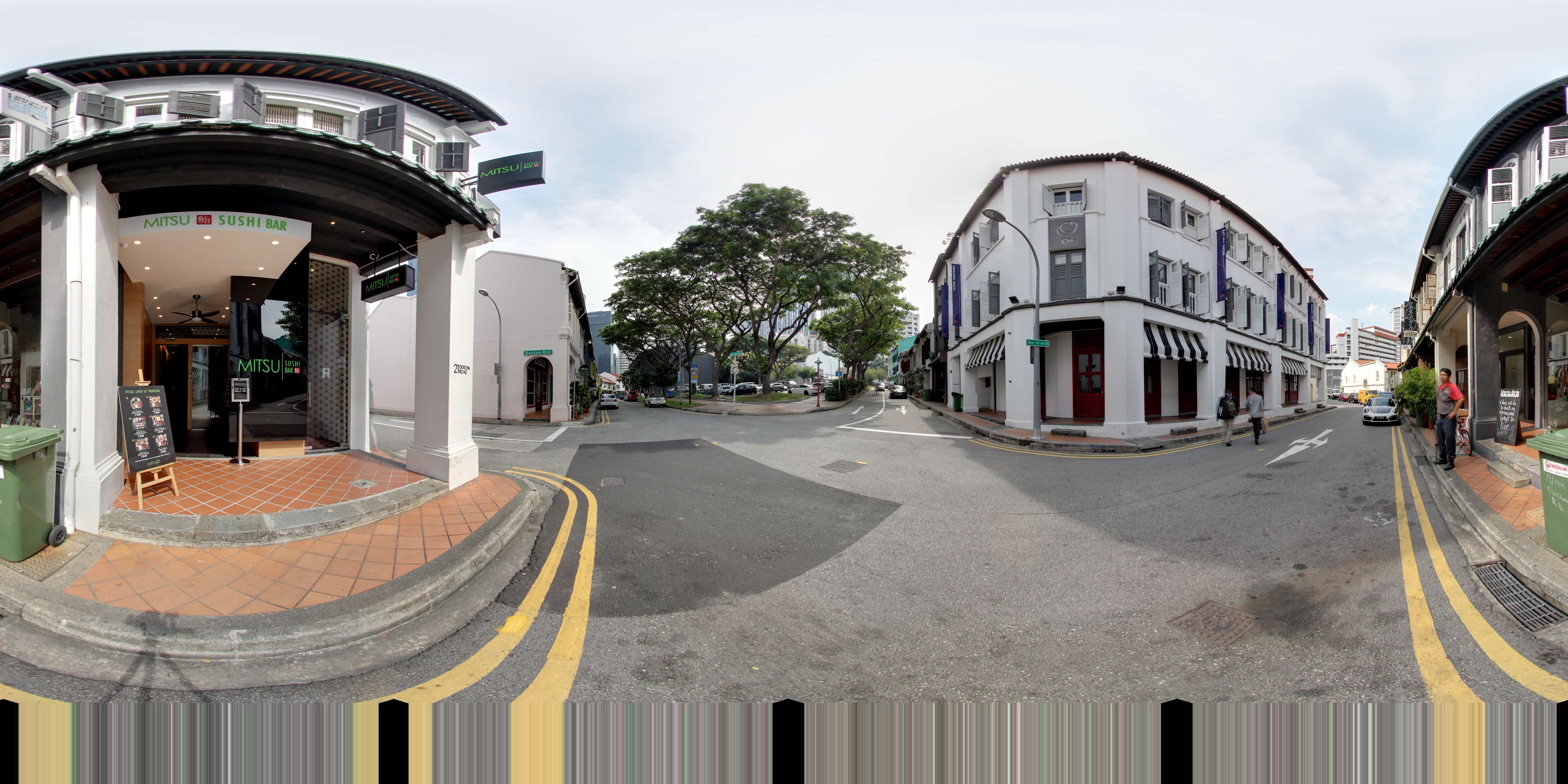 Charming Street Corner Eatery