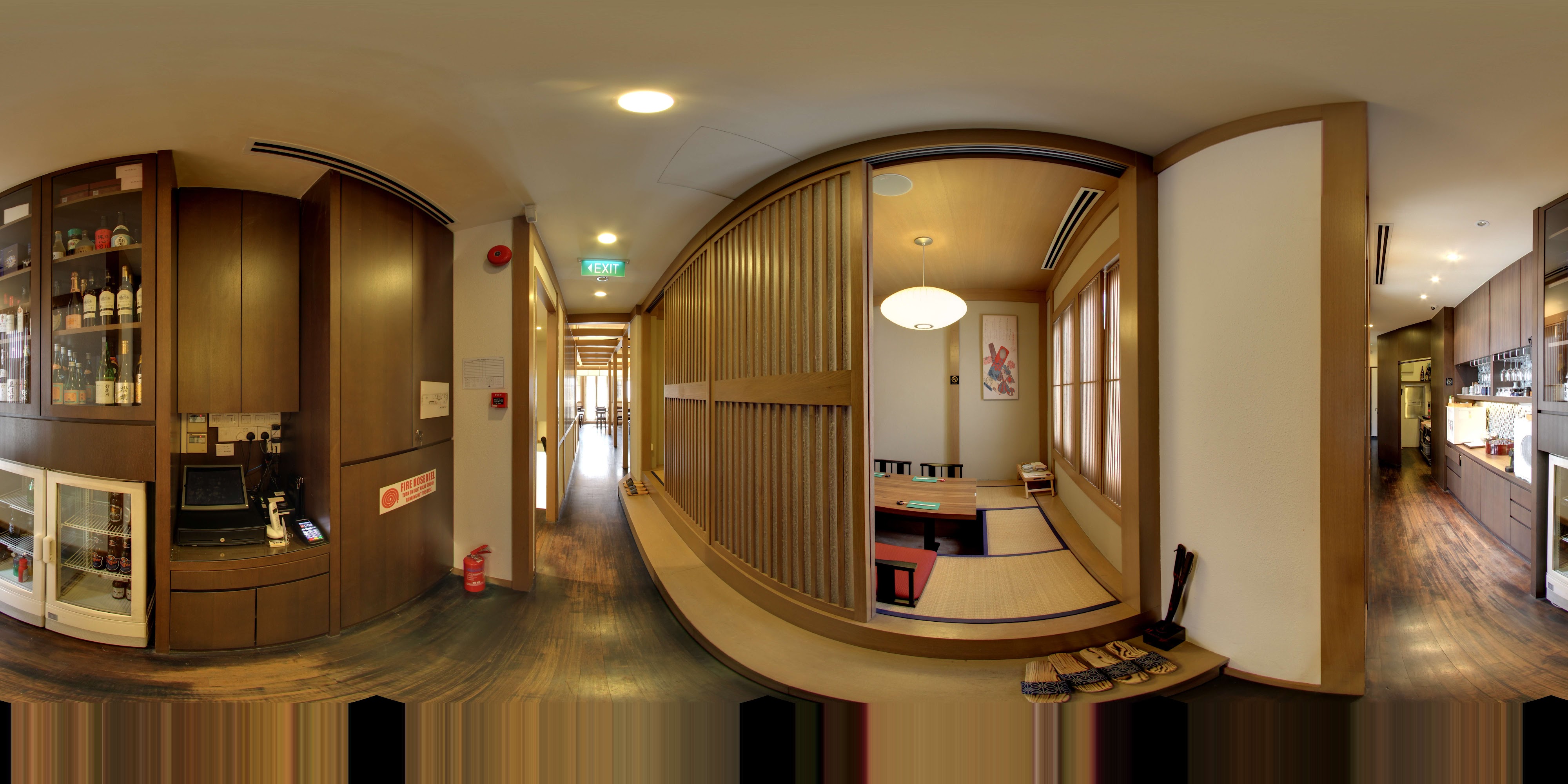 Sushi Bar Craving Dining Space