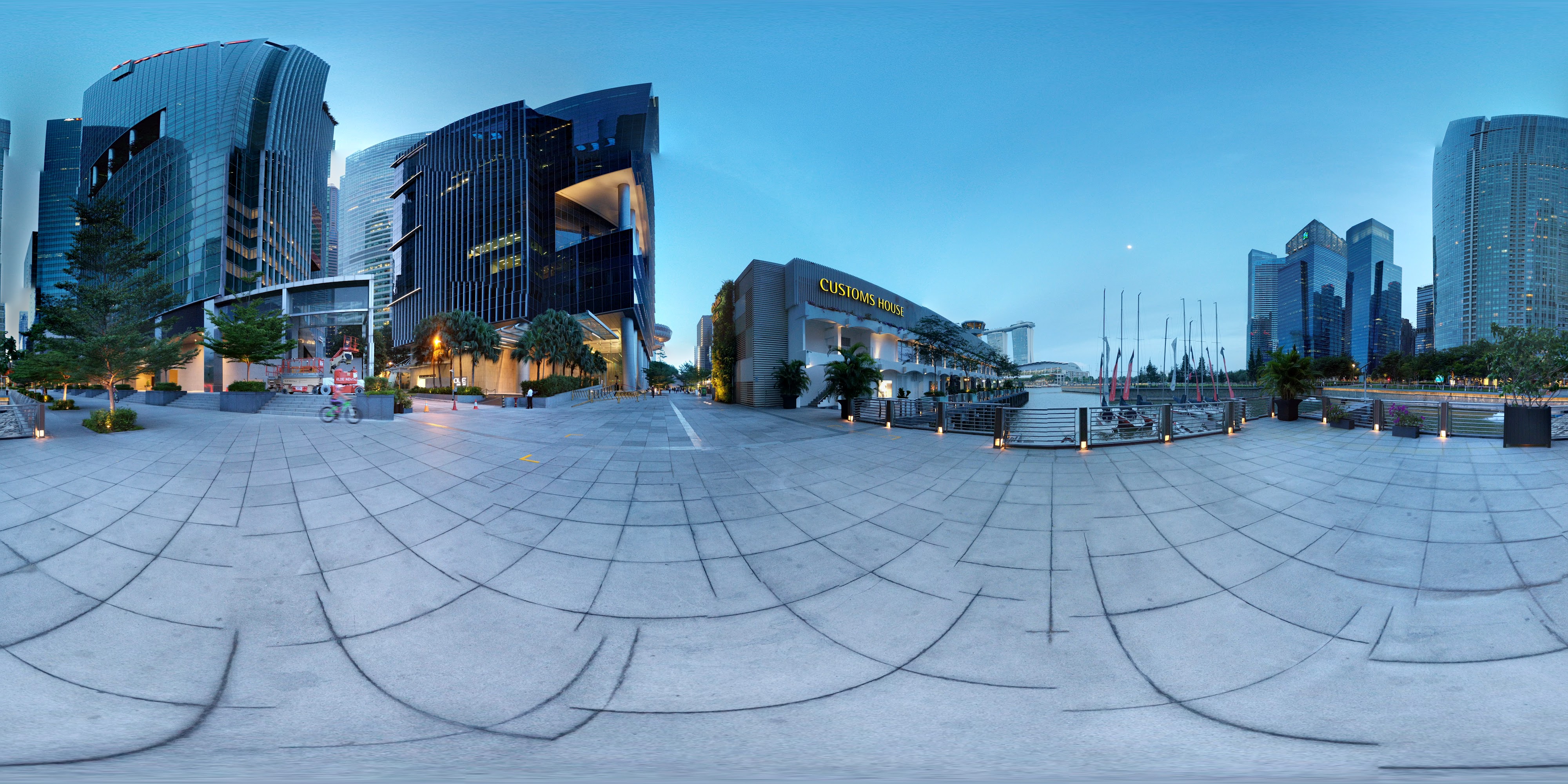 Modern Cityscape and Waterfront