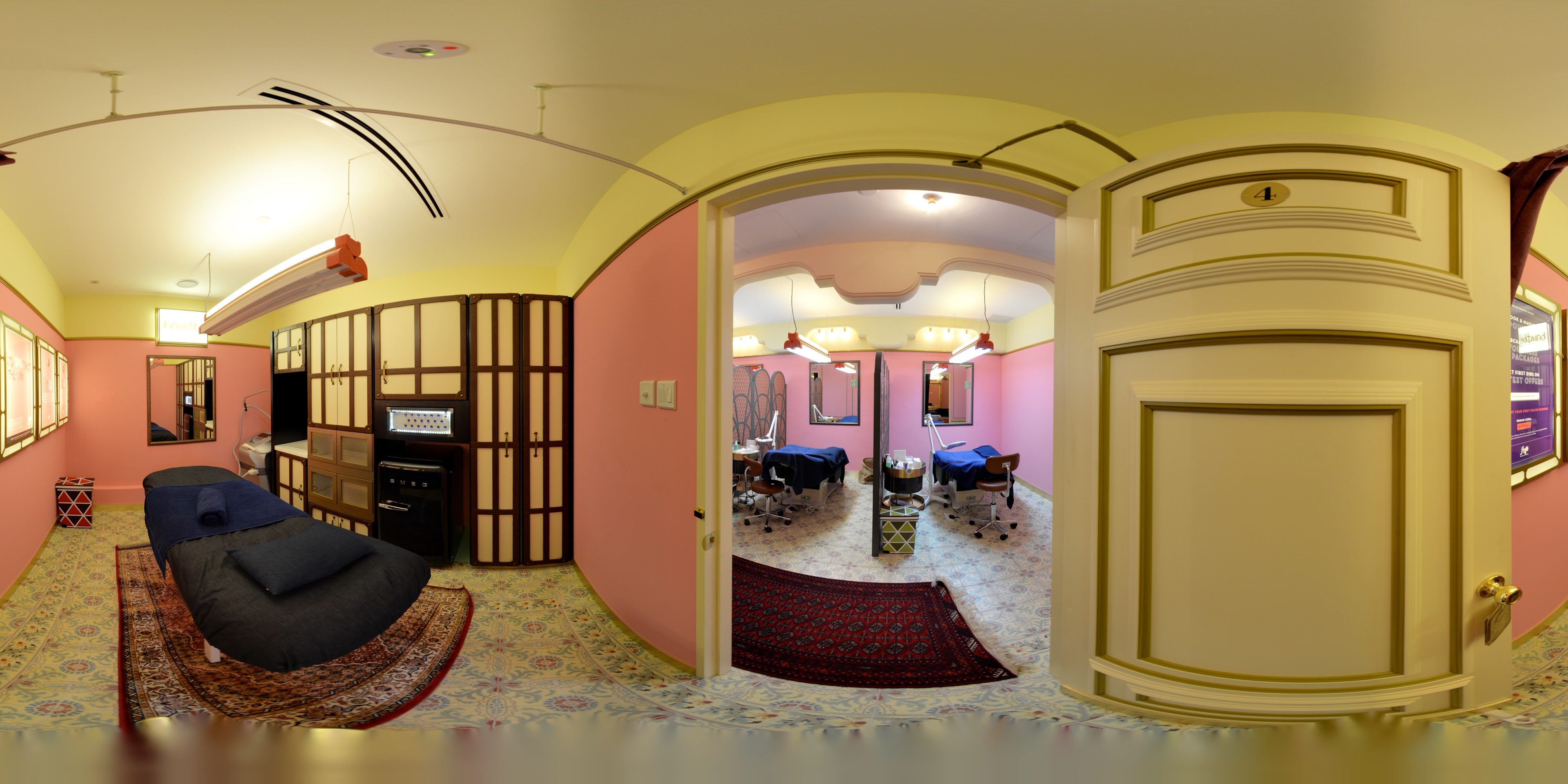 Retro Barber and Beauty Shop