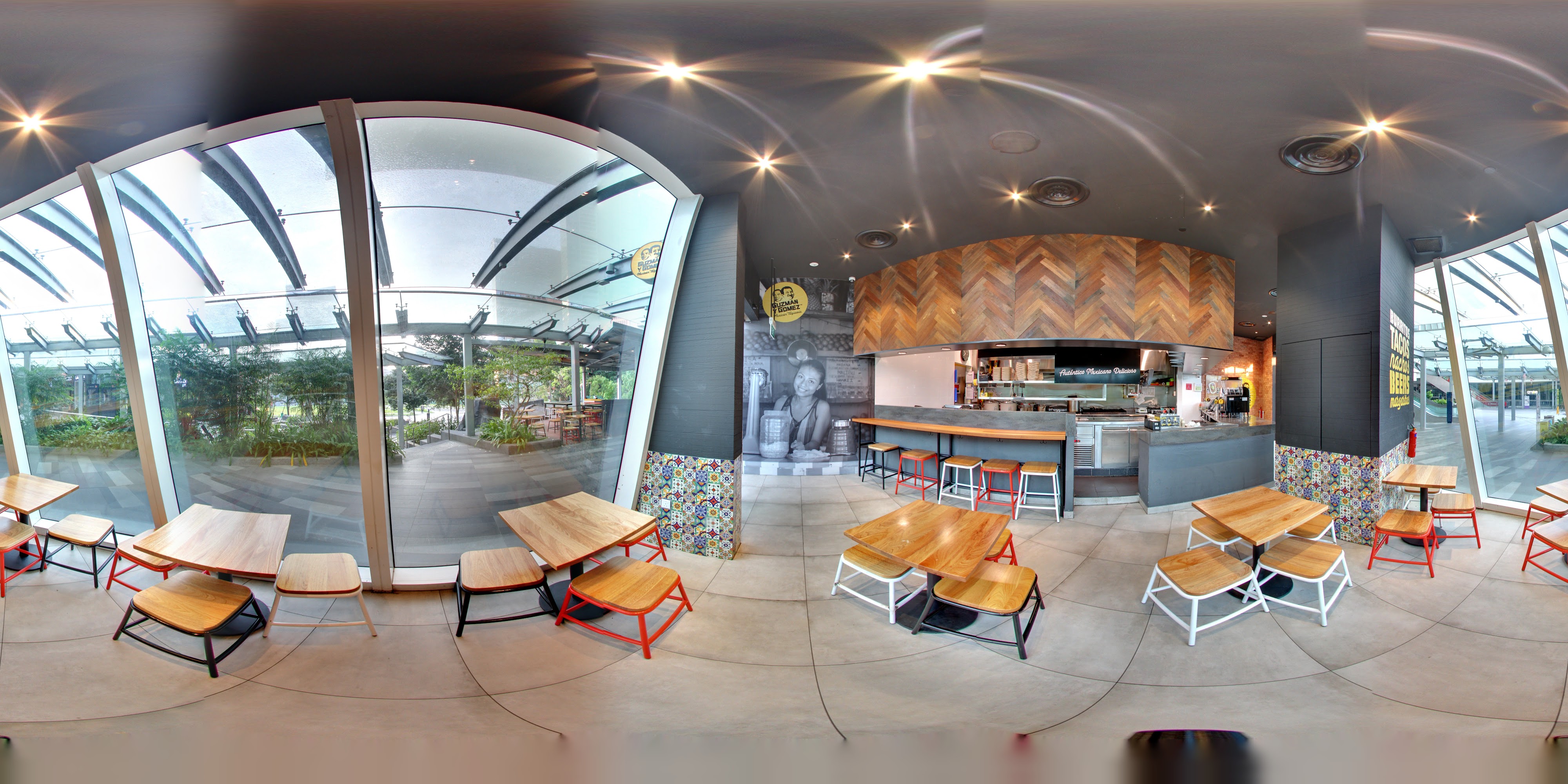 Modern Cafe Dining Interior