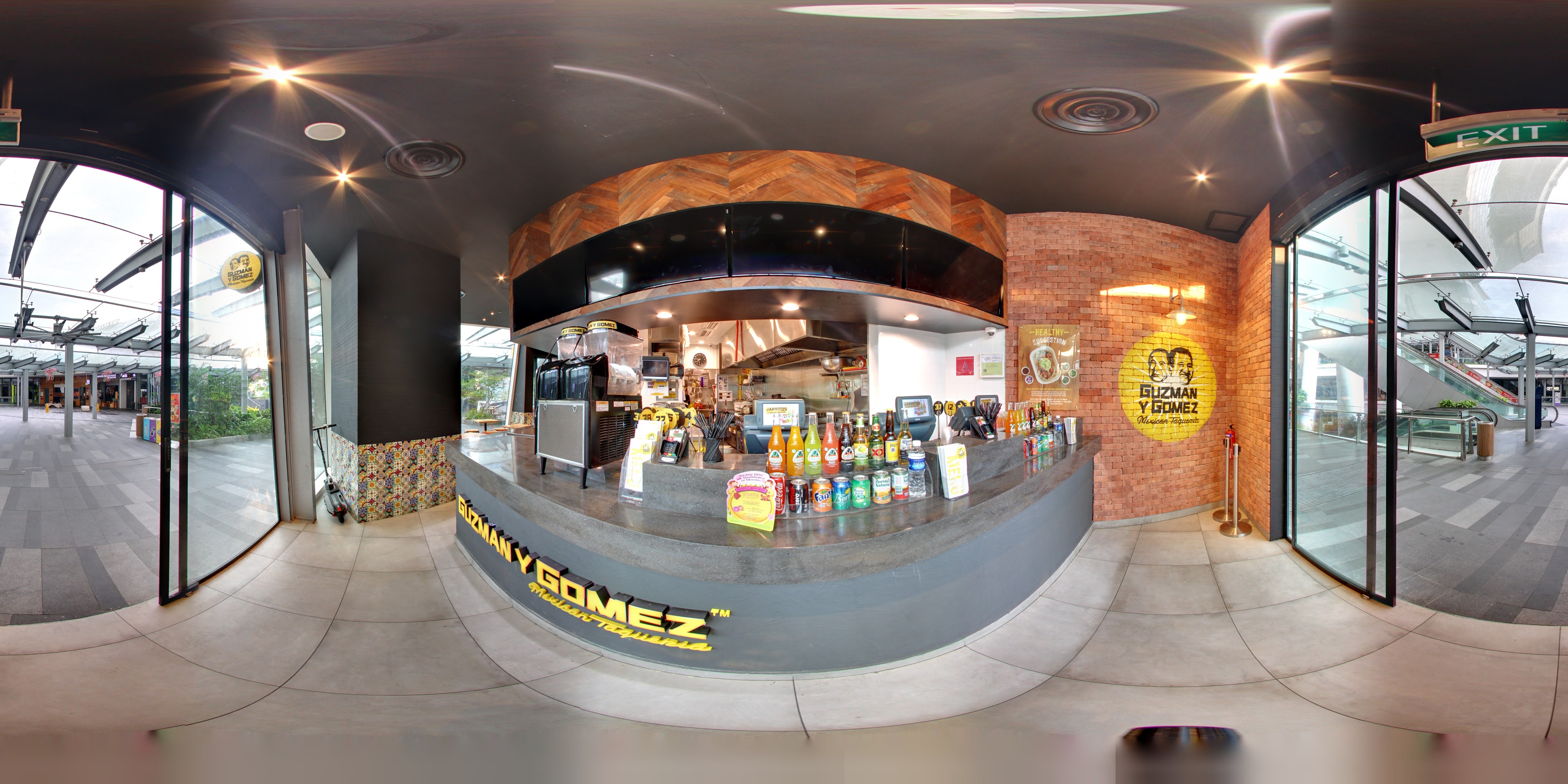 Modern Mexican Dining Interior