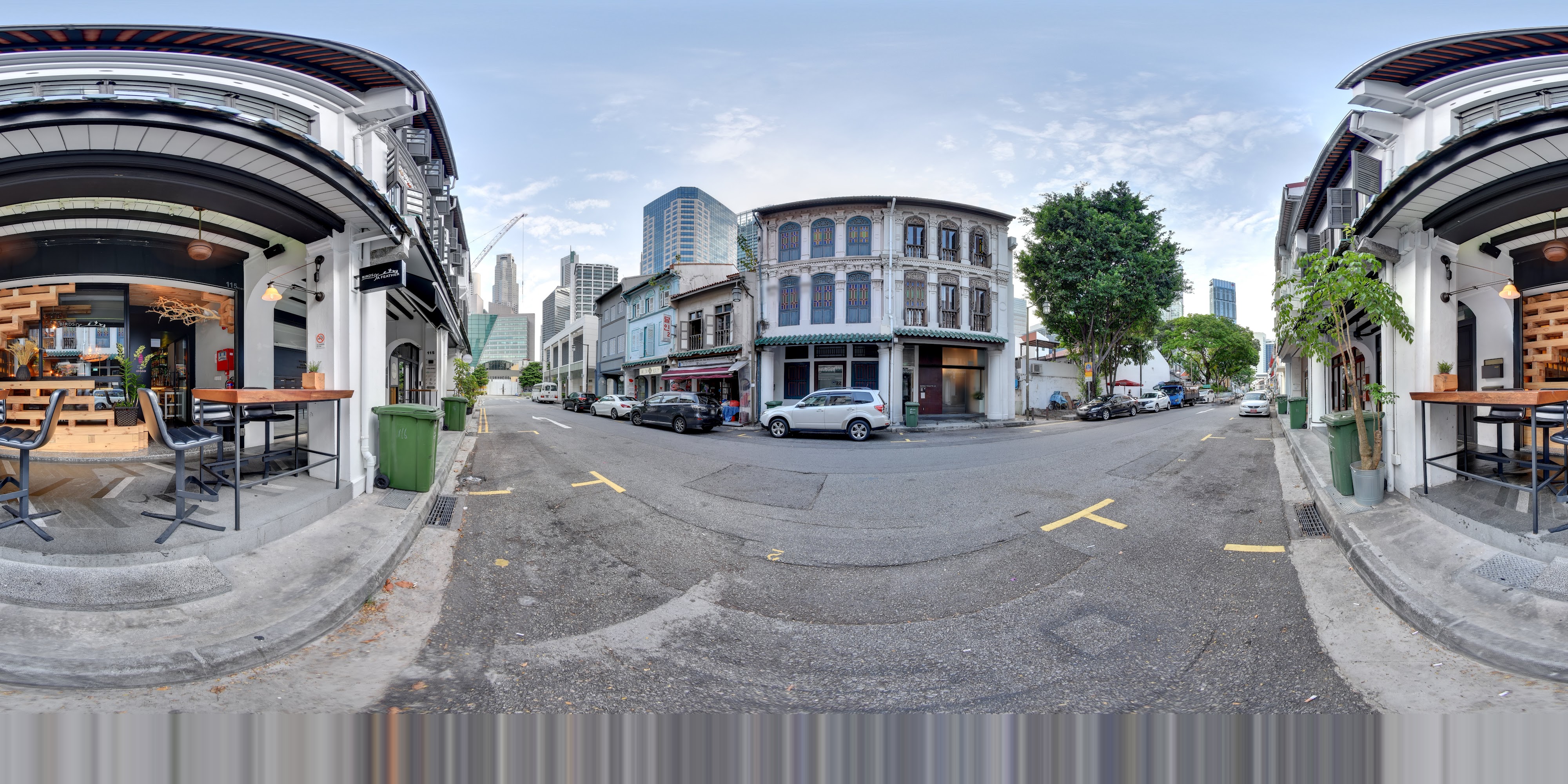 Charming Urban Street Corner