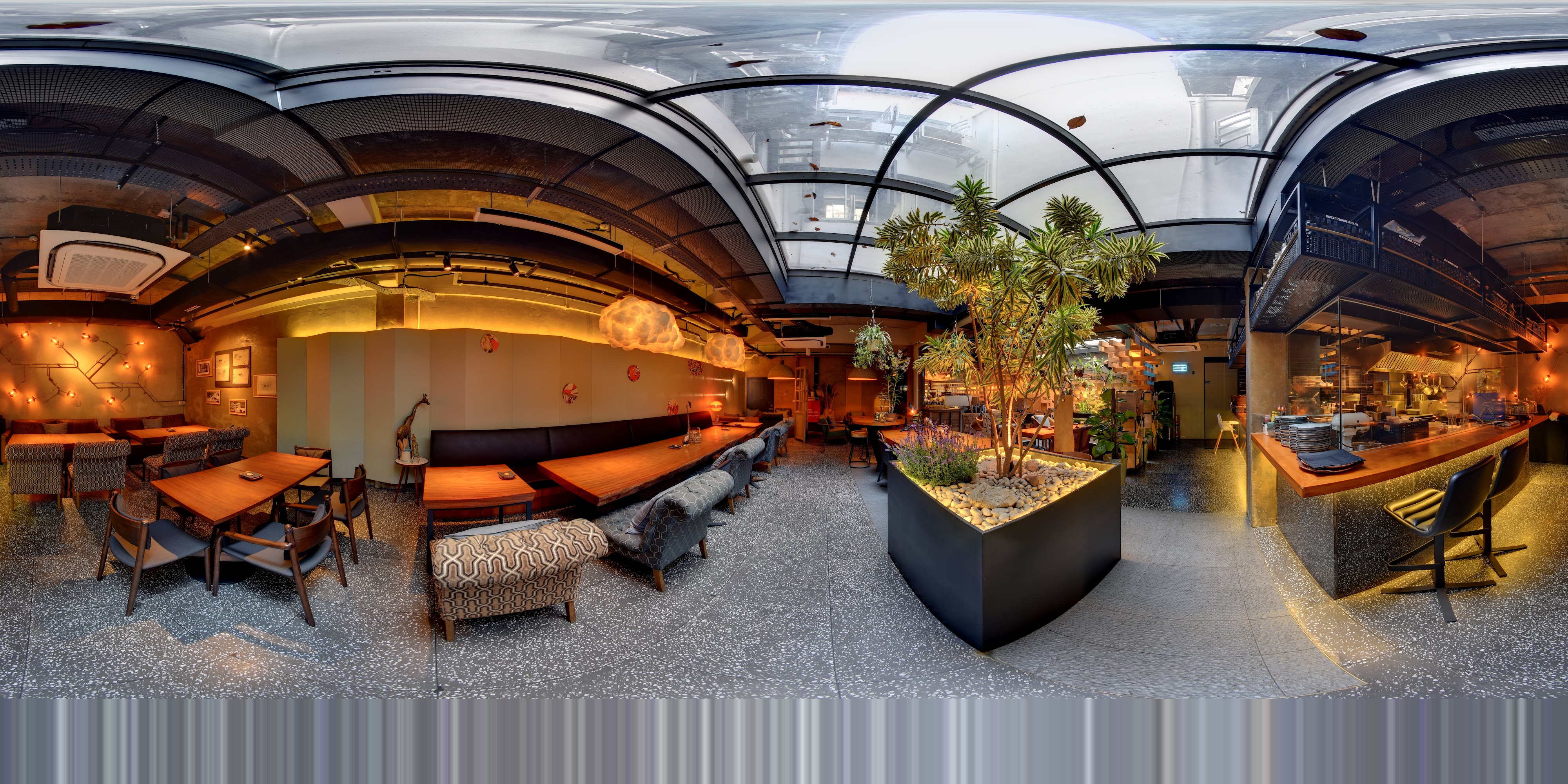 Cozy Elegant Modern Dining Area Interior