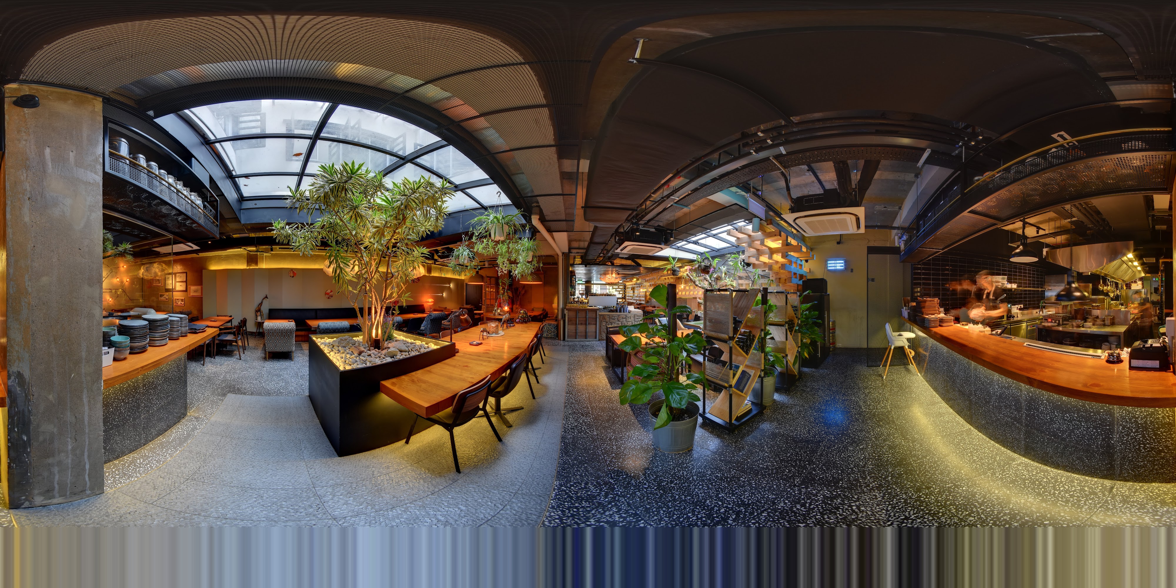 Contemporary Dining Space Interior