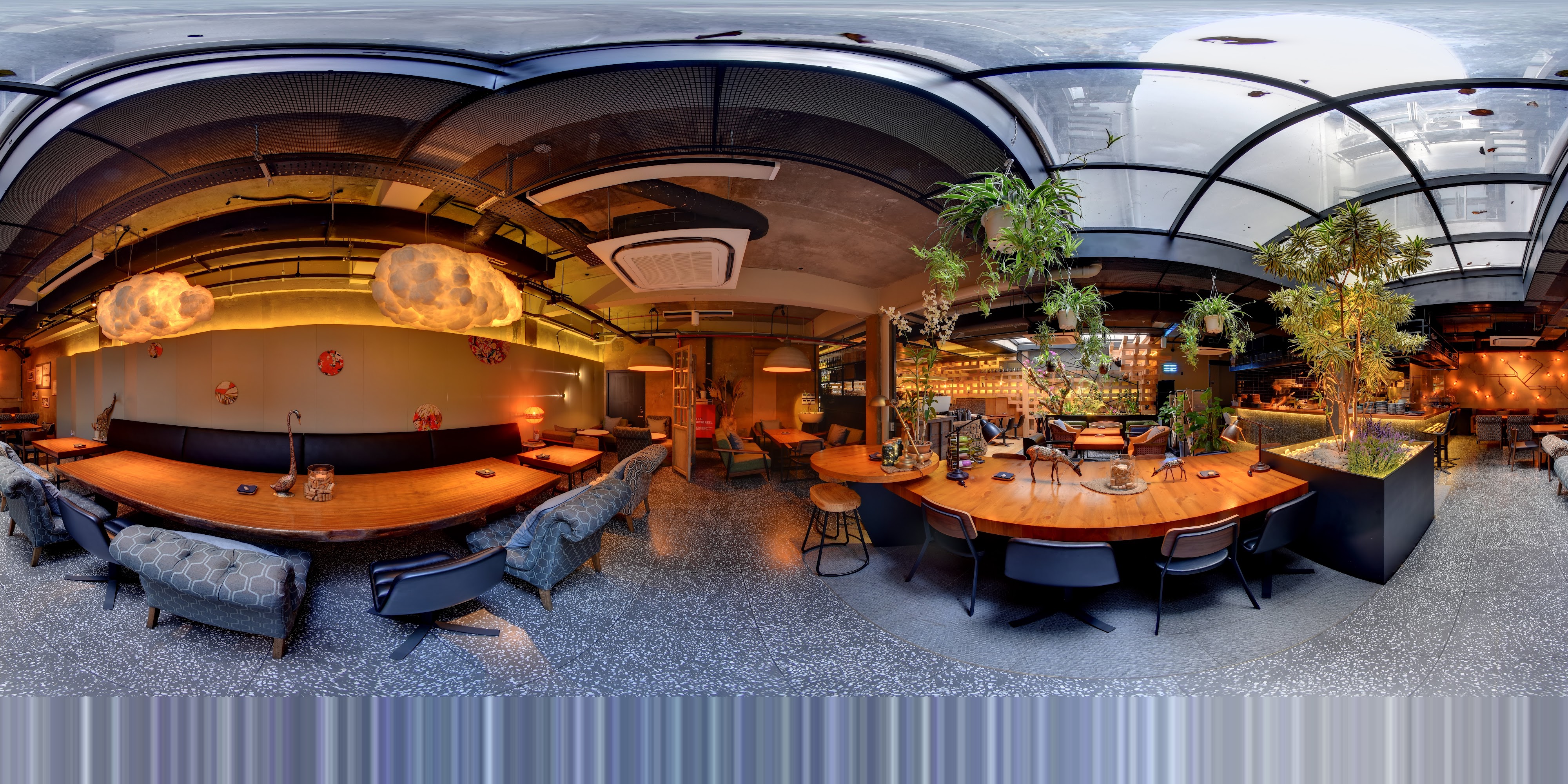 Cozy Interior with Plants