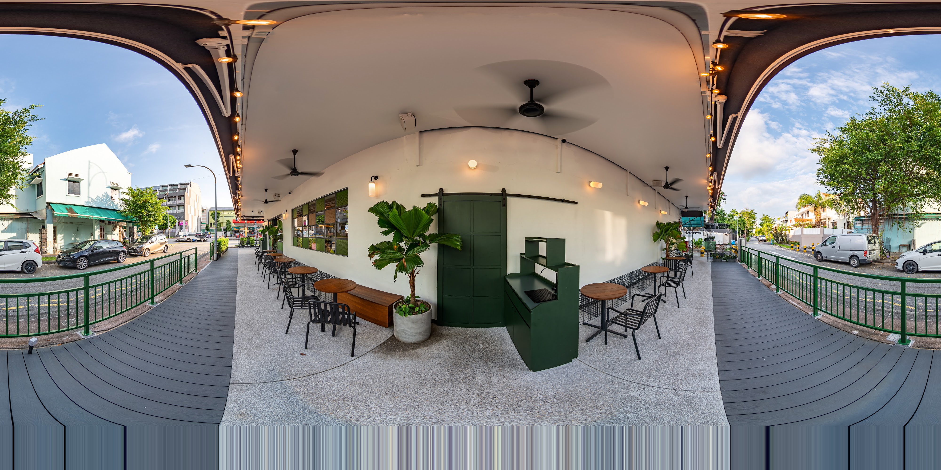 Historic Cafe Outdoor Seating